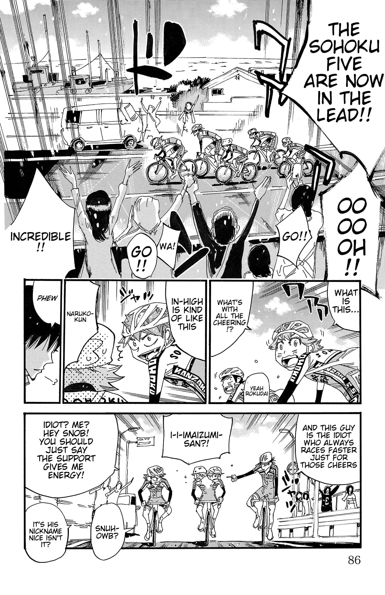 Yowamushi Pedal Chapter 723 page 14 - 