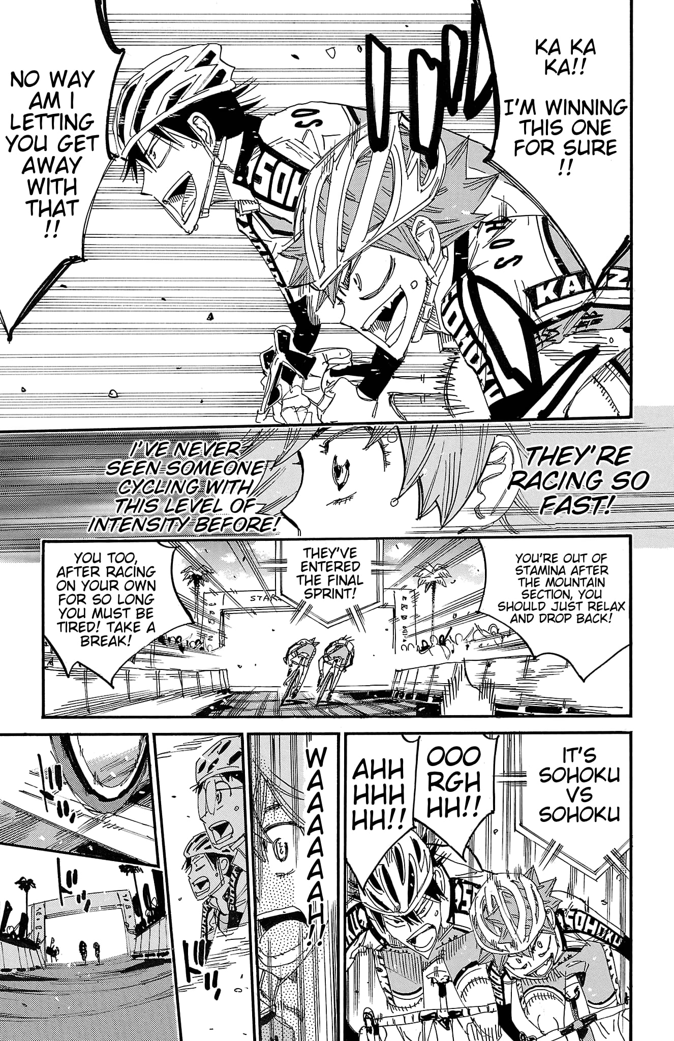 Yowamushi Pedal Chapter 723 page 17 - 