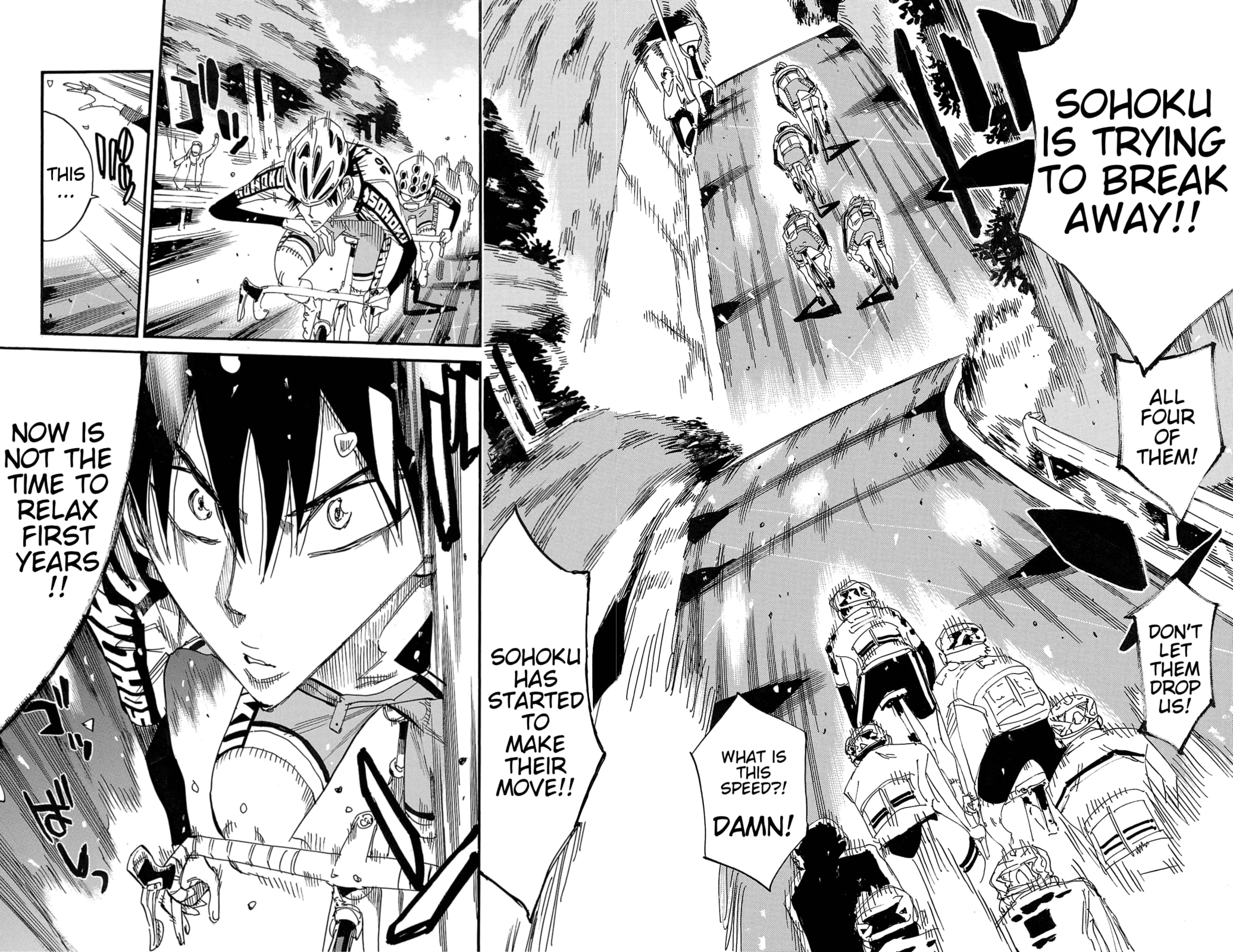Yowamushi Pedal Chapter 723 page 4 - 