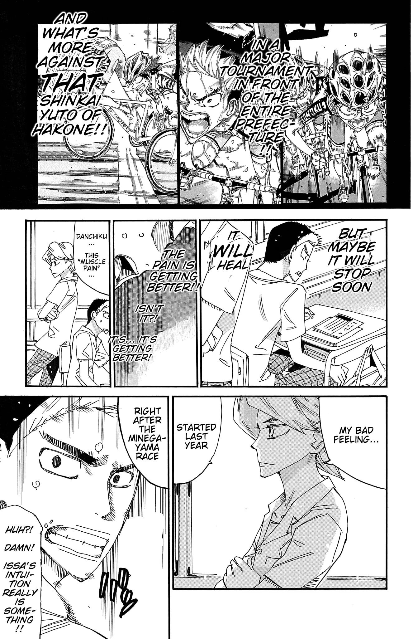 Yowamushi Pedal Chapter 724 page 11 - 