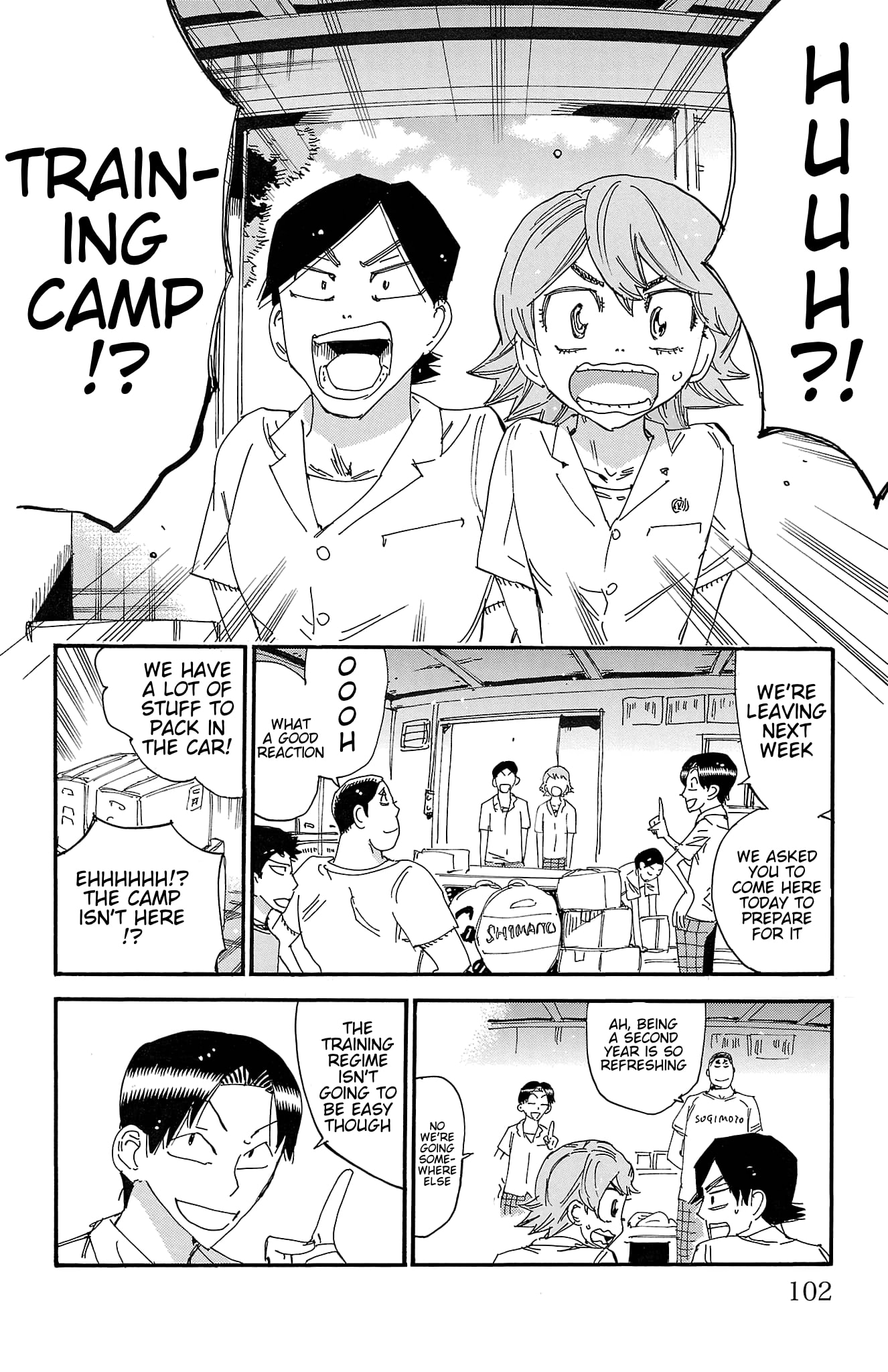 Yowamushi Pedal Chapter 724 page 7 - 