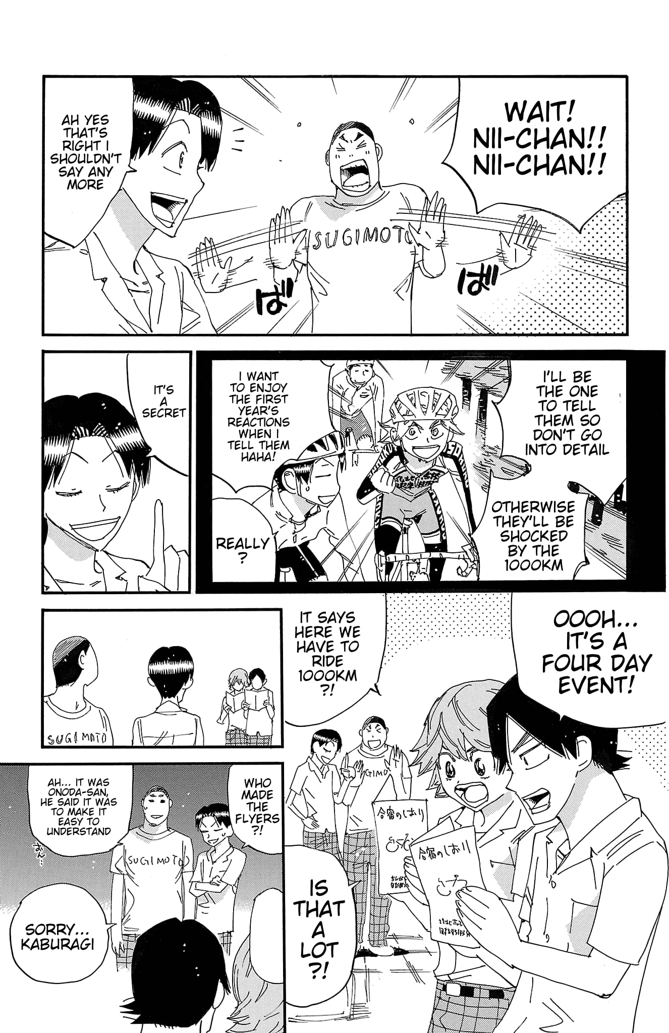 Yowamushi Pedal Chapter 724 page 8 - 
