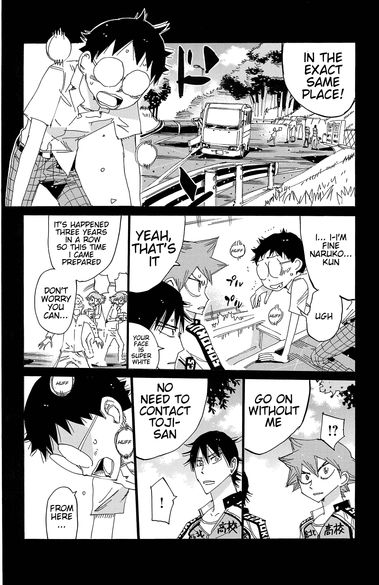 Yowamushi Pedal Chapter 726 page 2 - 