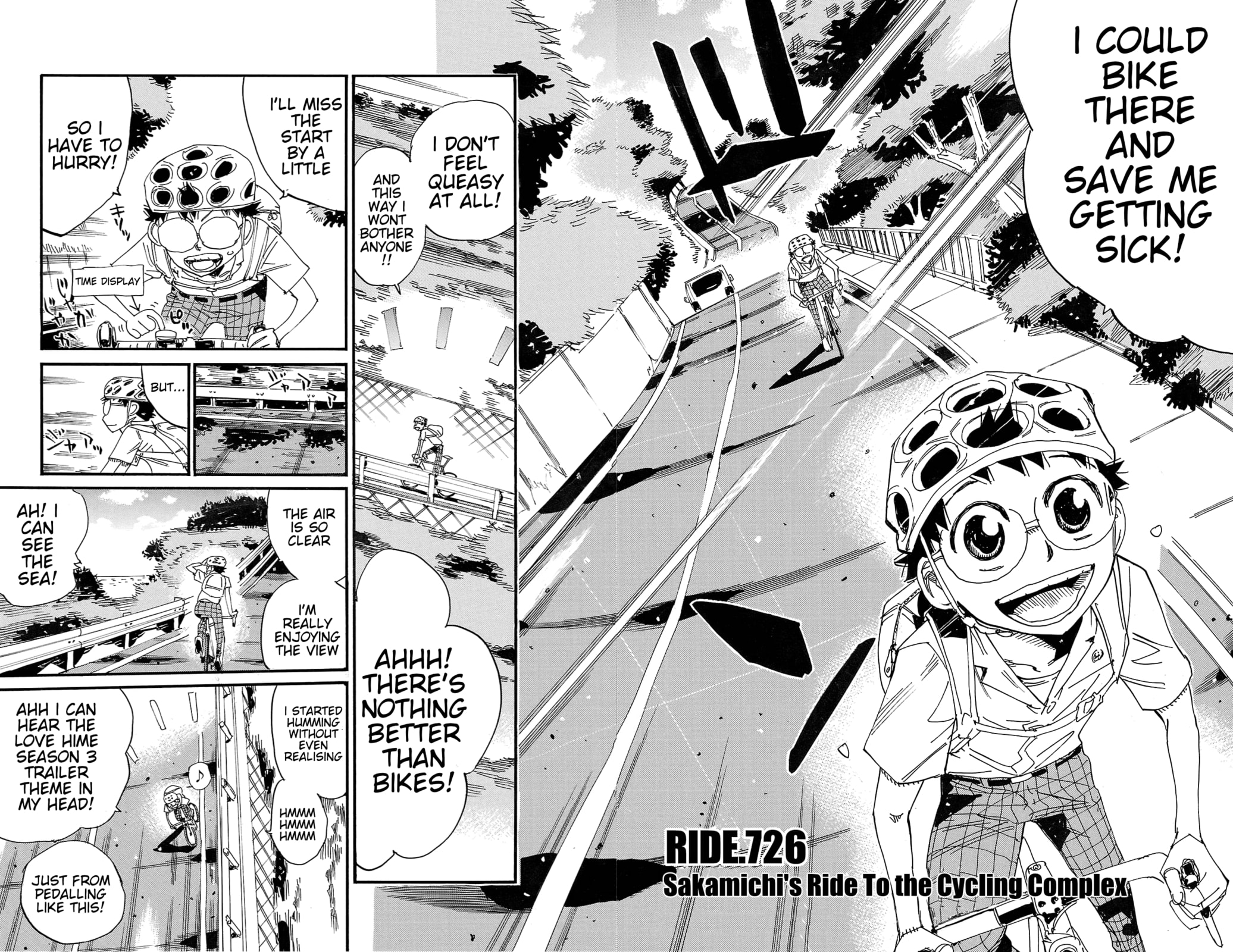 Yowamushi Pedal Chapter 726 page 4 - 