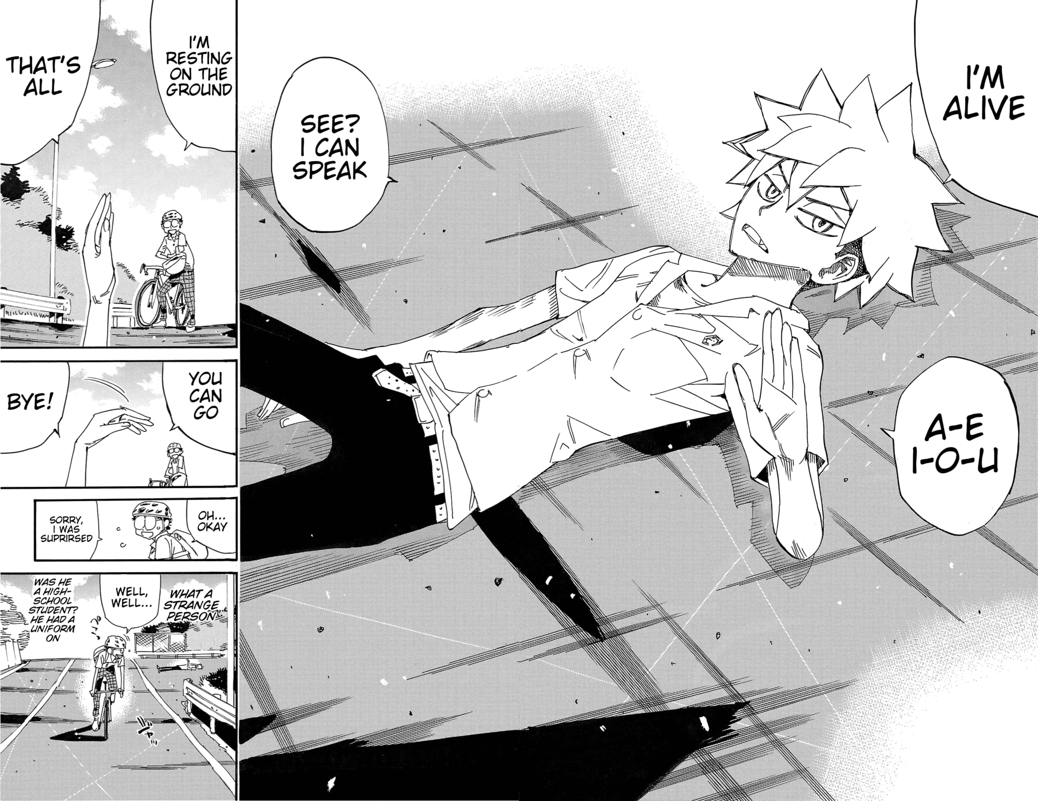 Yowamushi Pedal Chapter 726 page 7 - 