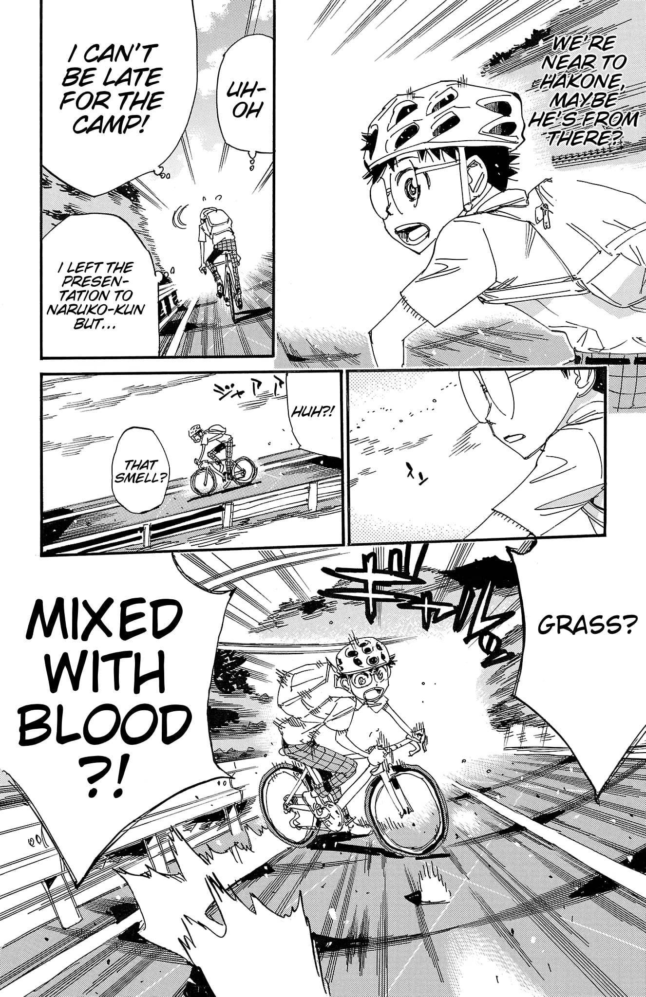 Yowamushi Pedal Chapter 726 page 8 - 