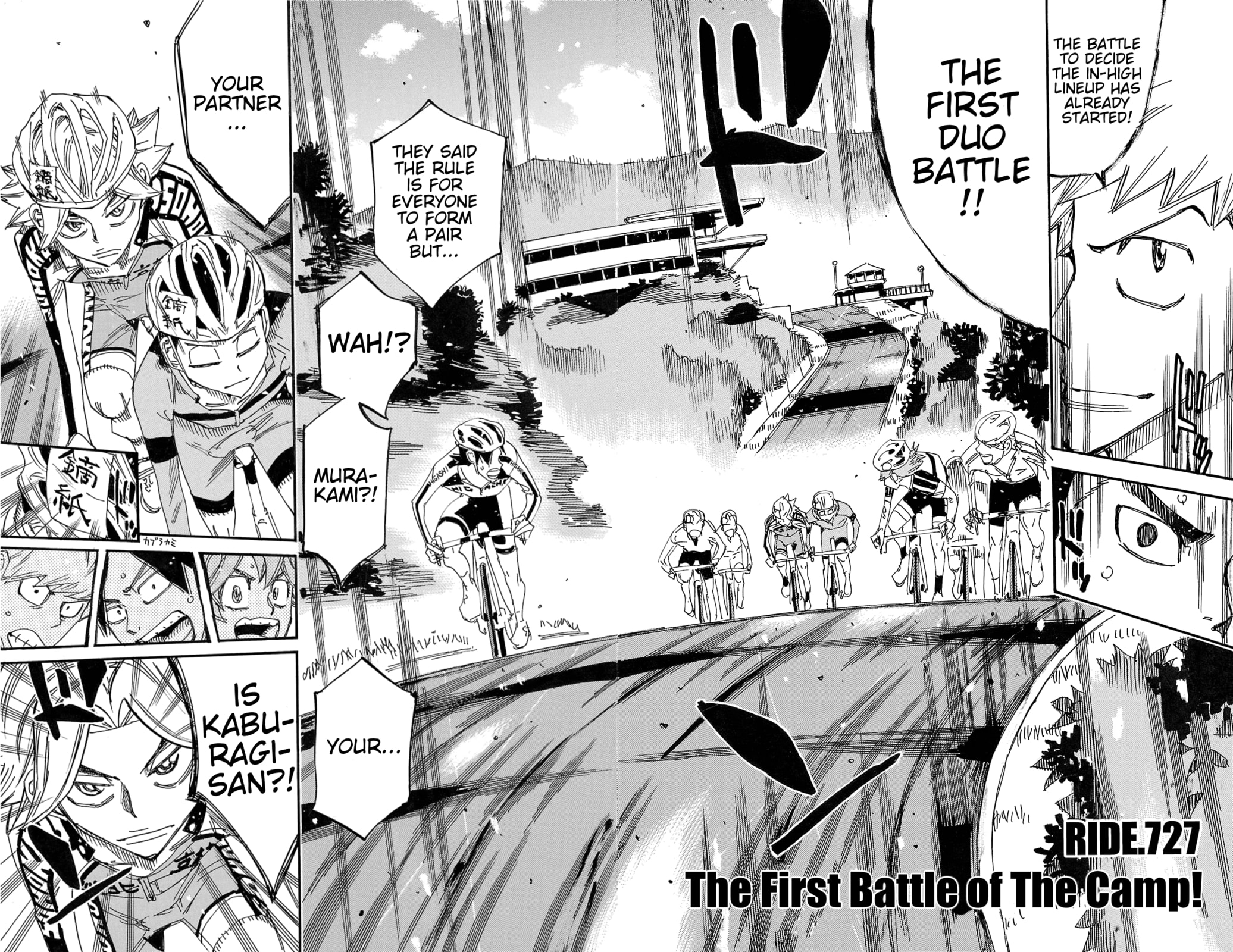 Yowamushi Pedal Chapter 727 page 2 - 