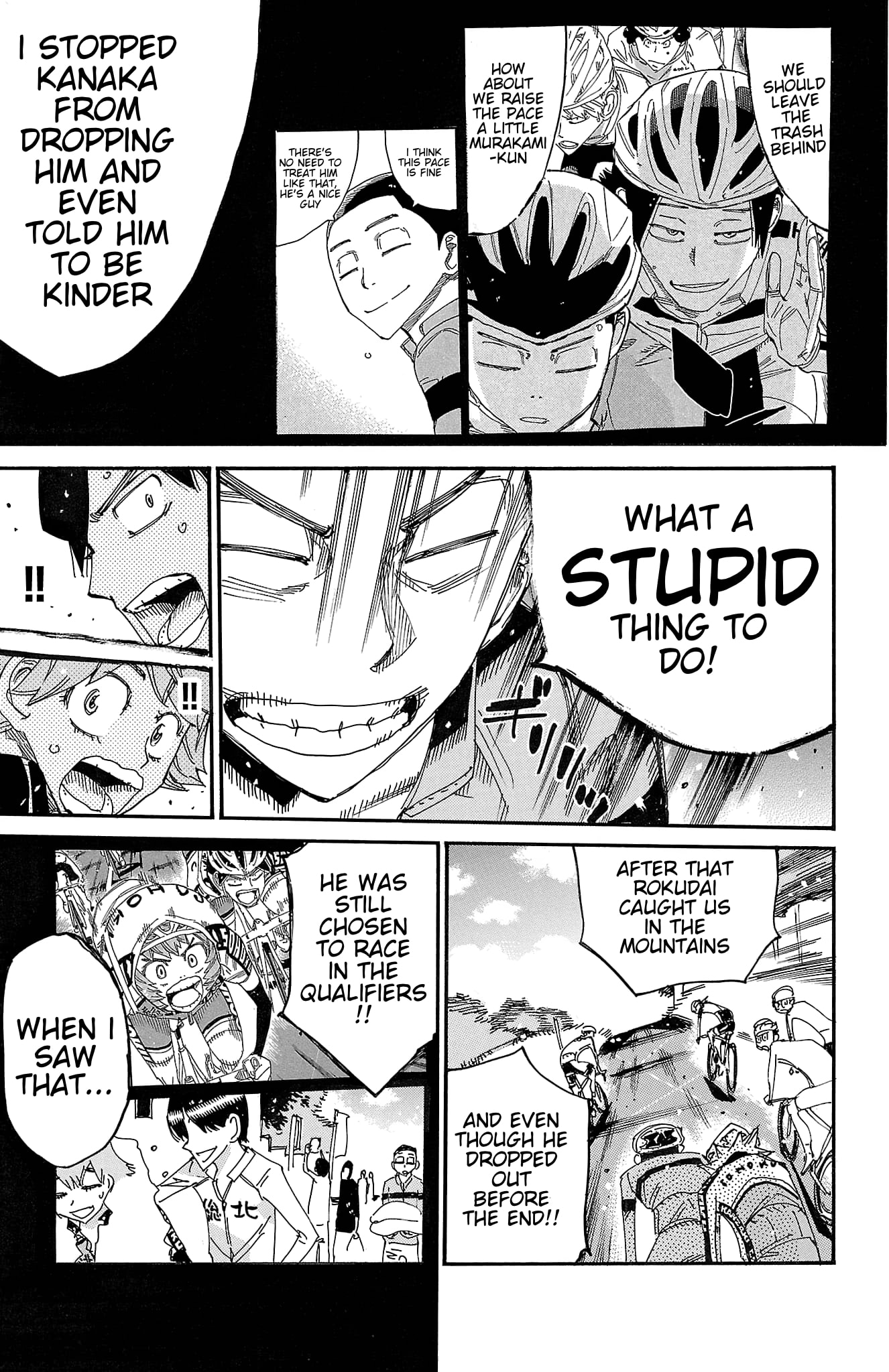 Yowamushi Pedal Chapter 727 page 4 - 
