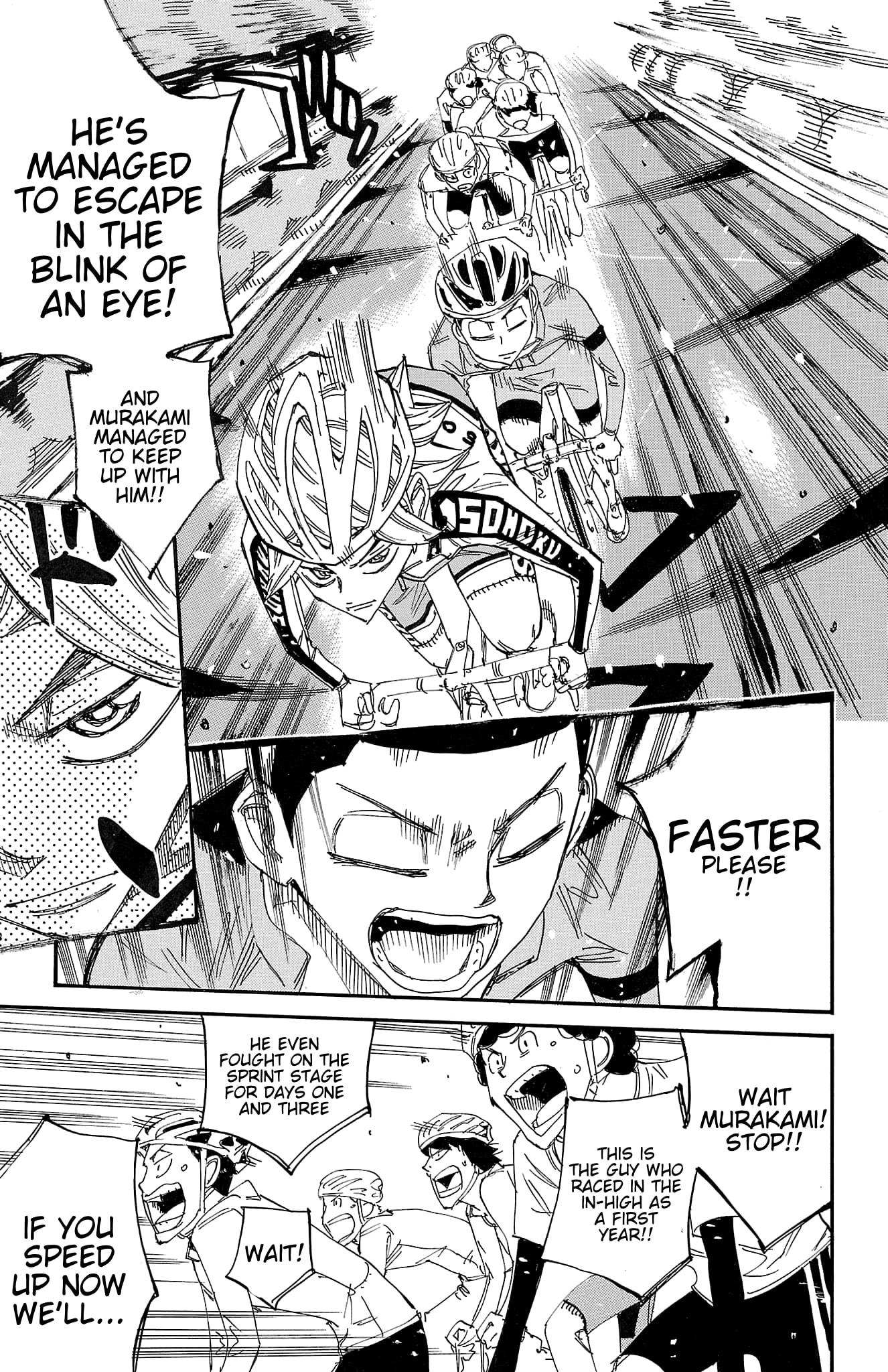 Yowamushi Pedal Chapter 727 page 6 - 