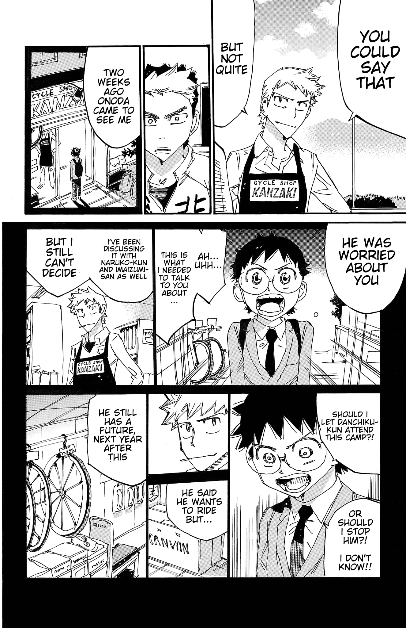 Yowamushi Pedal Chapter 728 page 13 - 