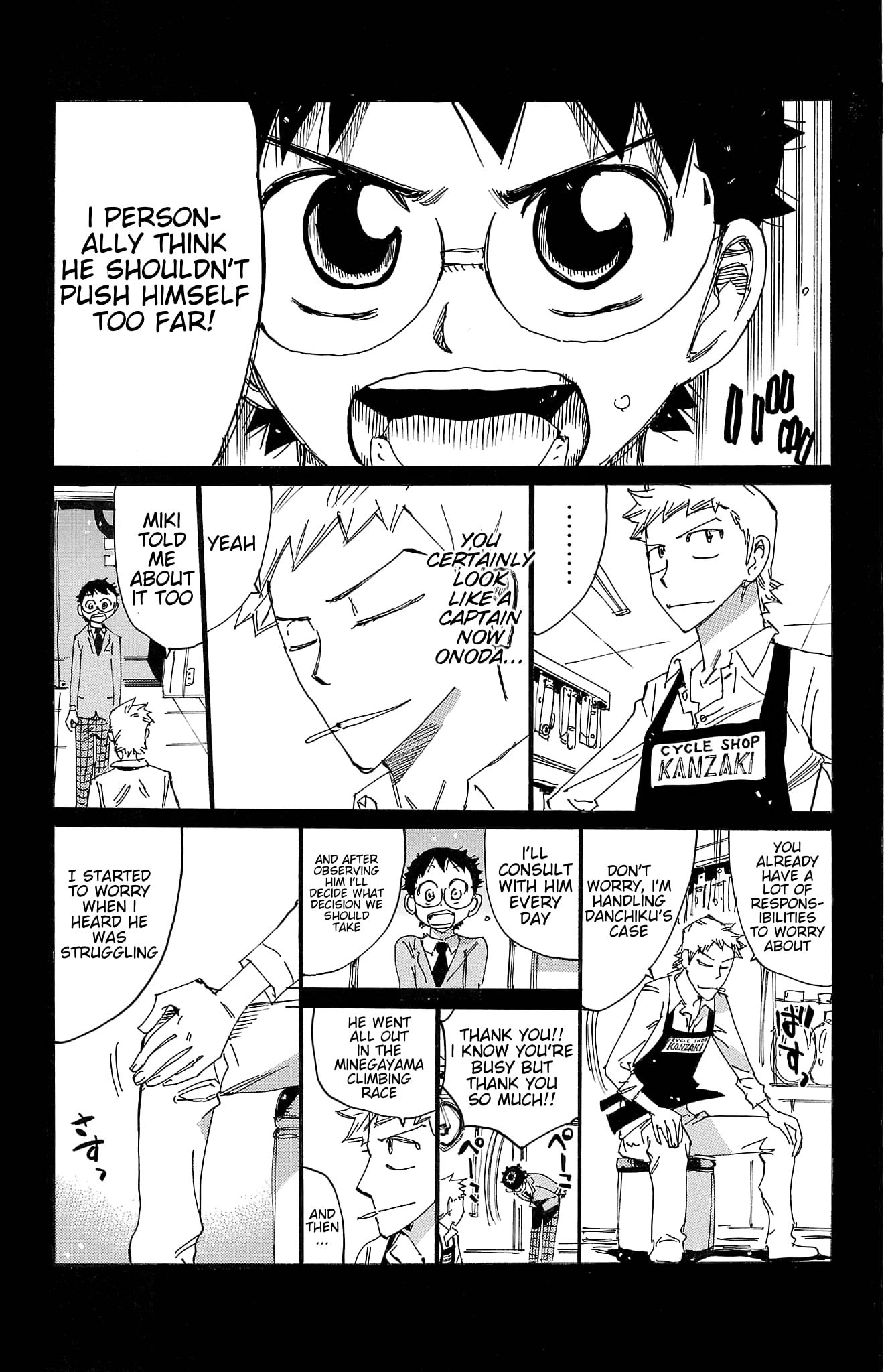Yowamushi Pedal Chapter 728 page 14 - 
