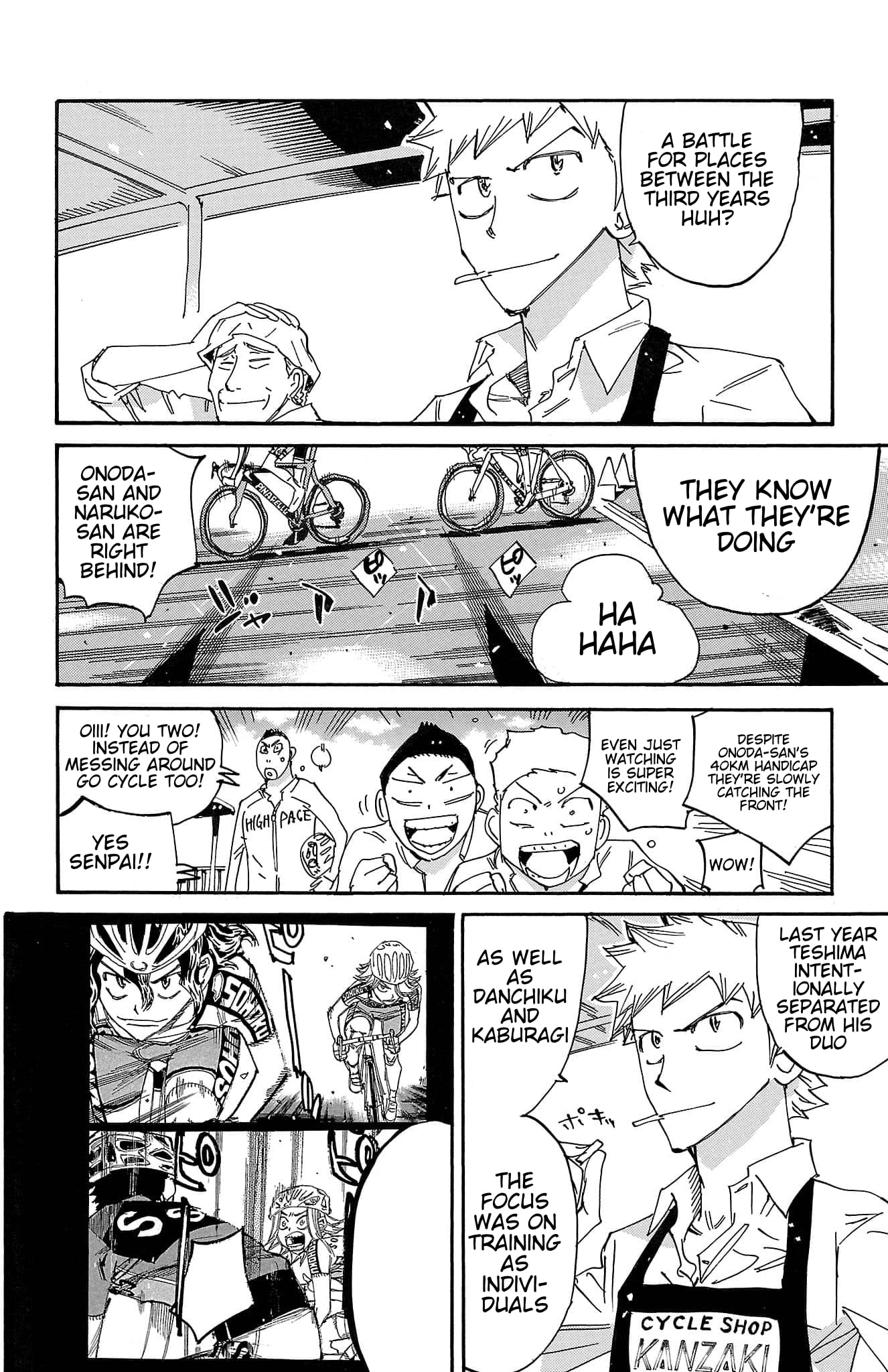 Yowamushi Pedal Chapter 730 page 2 - 