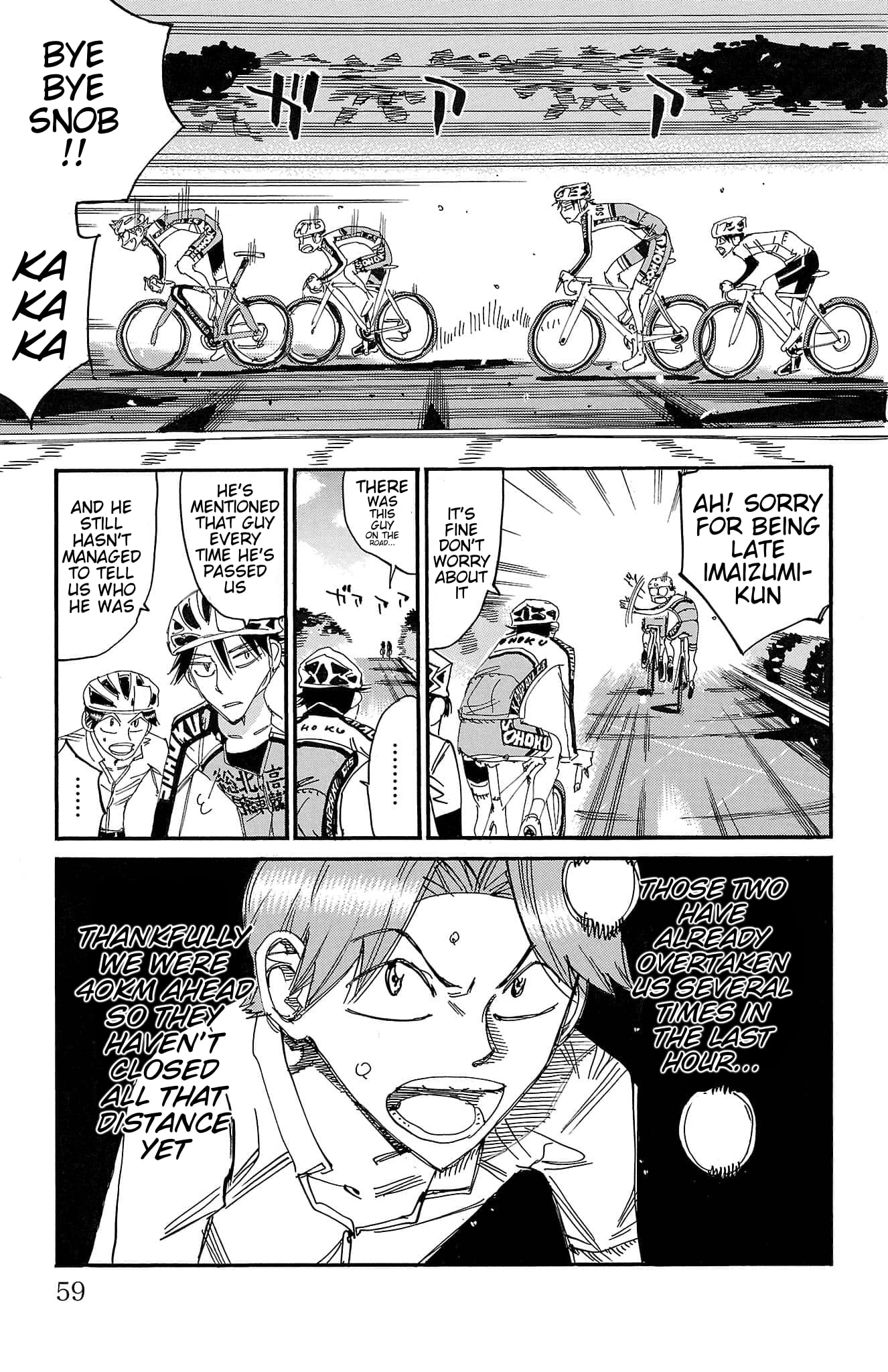 Yowamushi Pedal Chapter 730 page 6 - 
