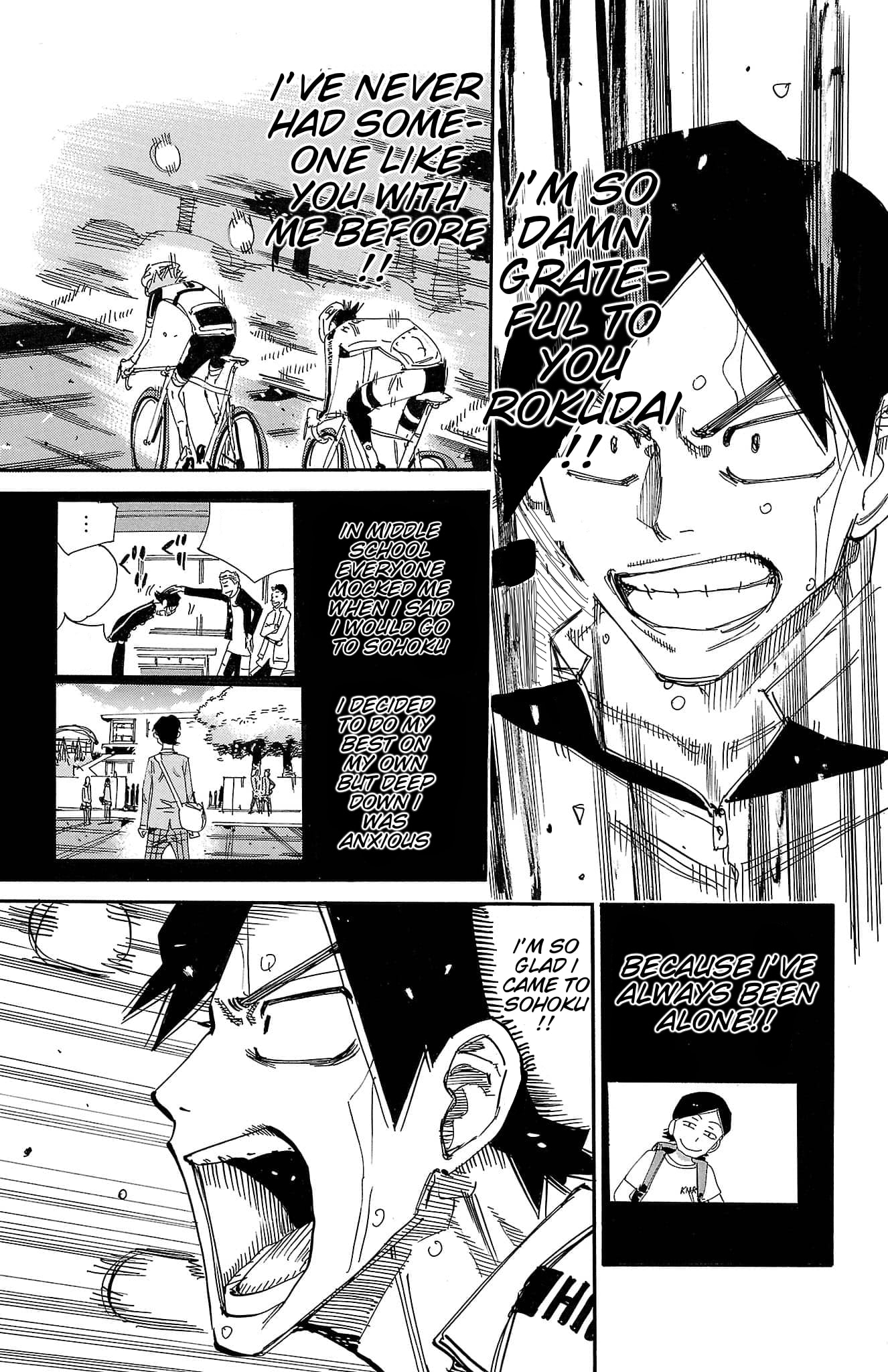 Yowamushi Pedal Chapter 731 page 14 - 