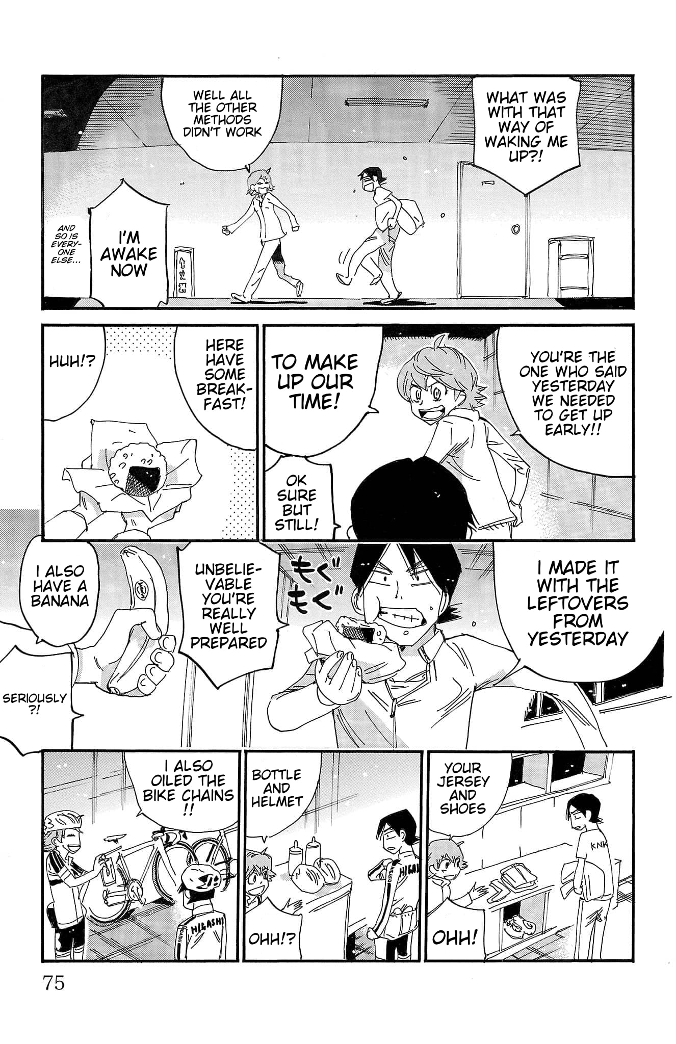 Yowamushi Pedal Chapter 731 page 3 - 