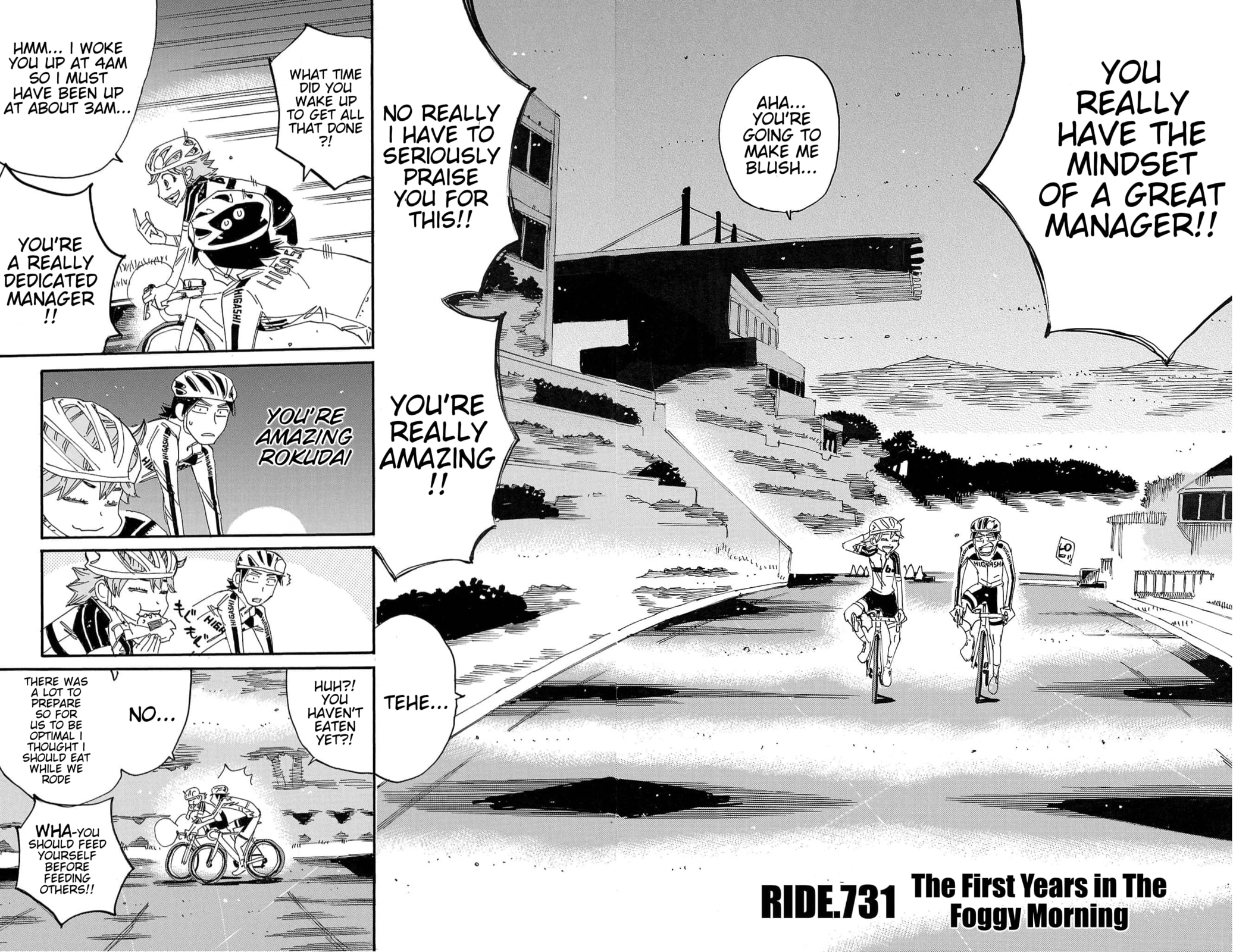 Yowamushi Pedal Chapter 731 page 4 - 
