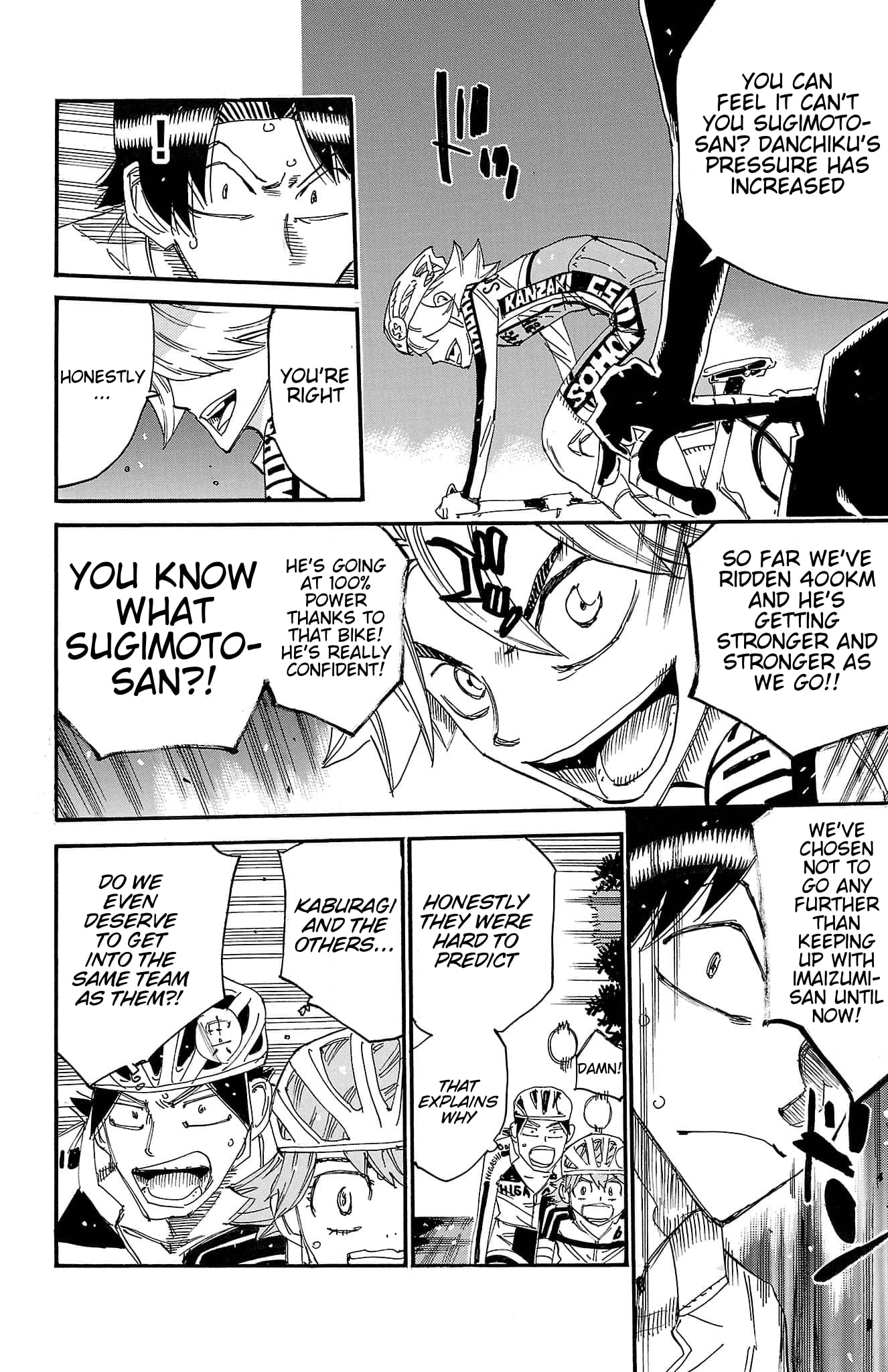 Yowamushi Pedal Chapter 732 page 11 - 