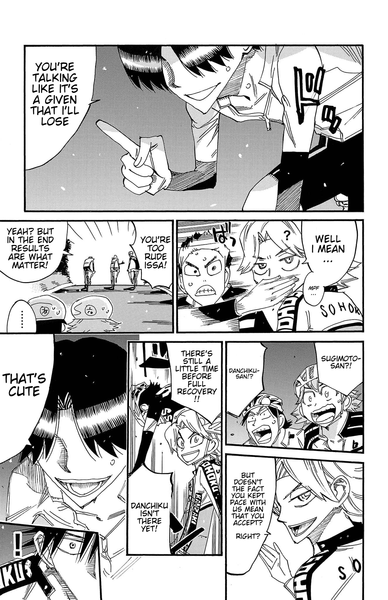 Yowamushi Pedal Chapter 732 page 16 - 