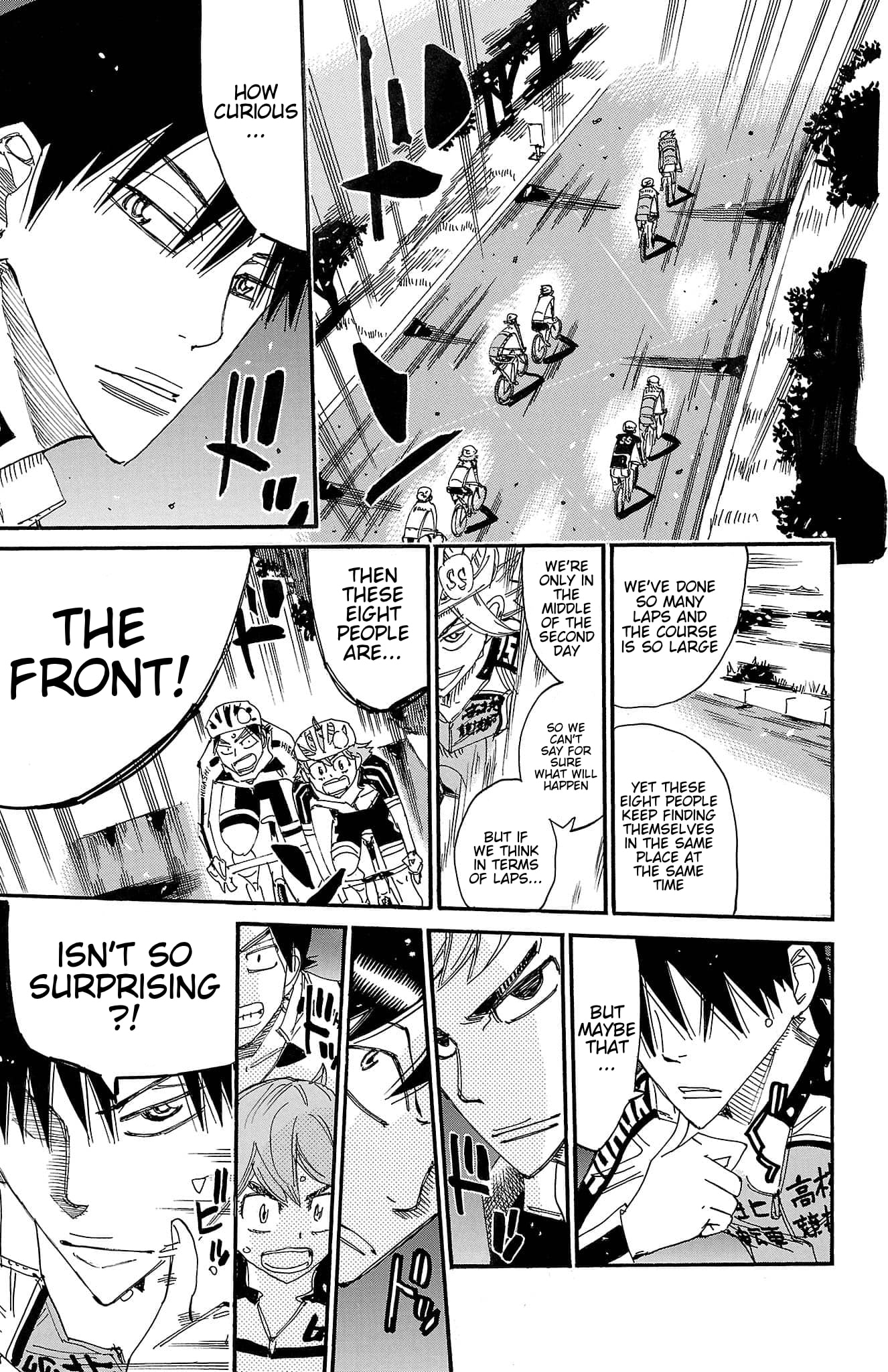 Yowamushi Pedal Chapter 732 page 8 - 