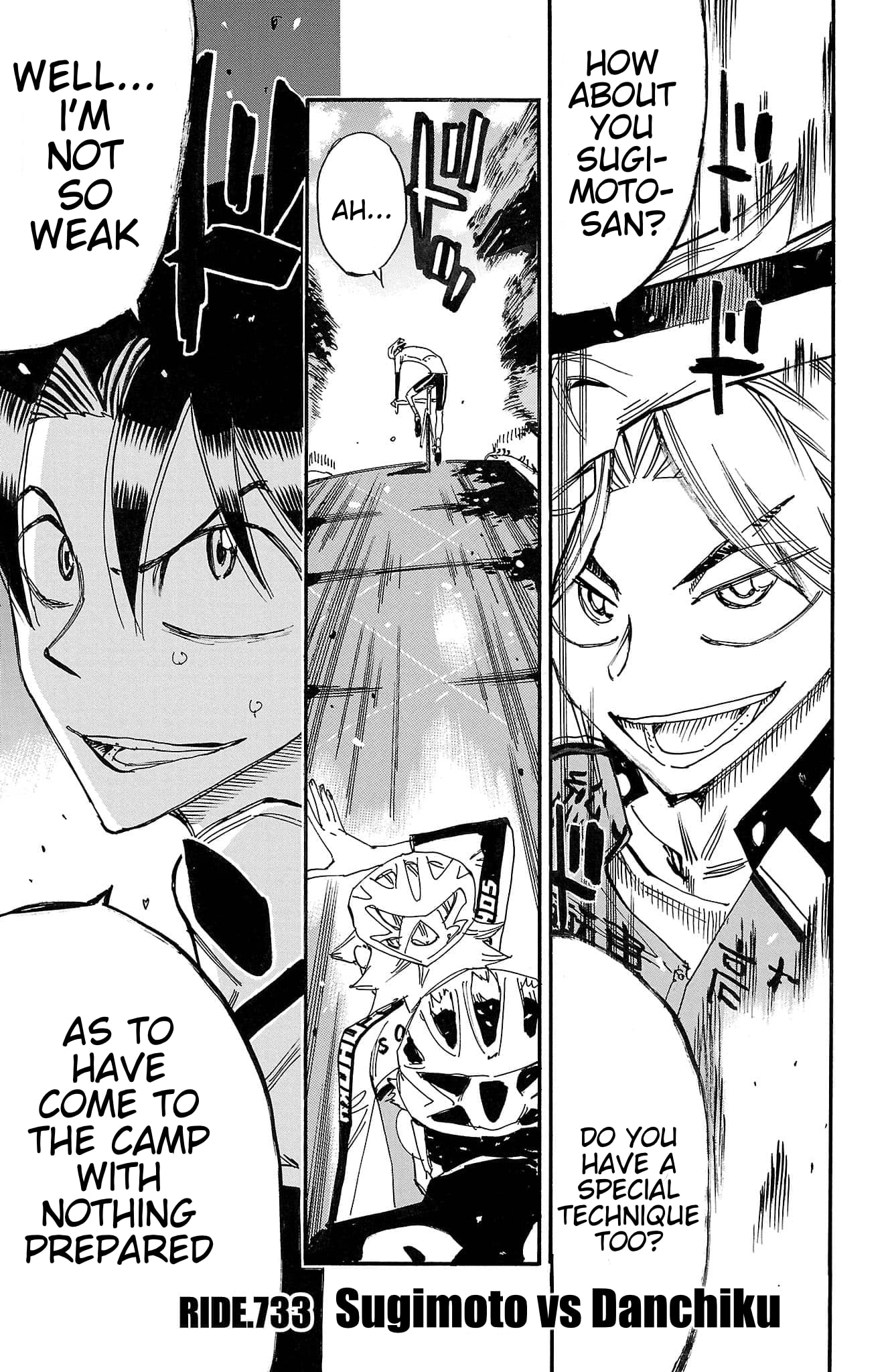 Yowamushi Pedal Chapter 733 page 1 - 