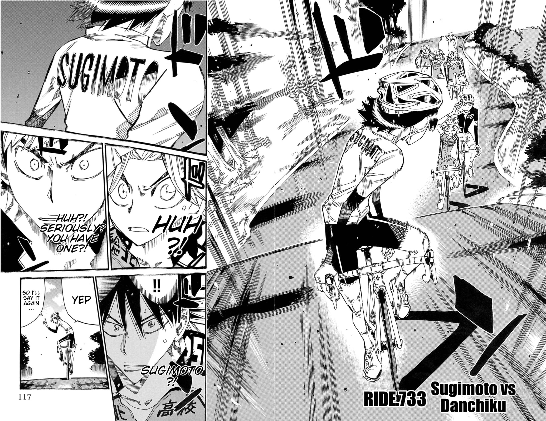 Yowamushi Pedal Chapter 733 page 2 - 