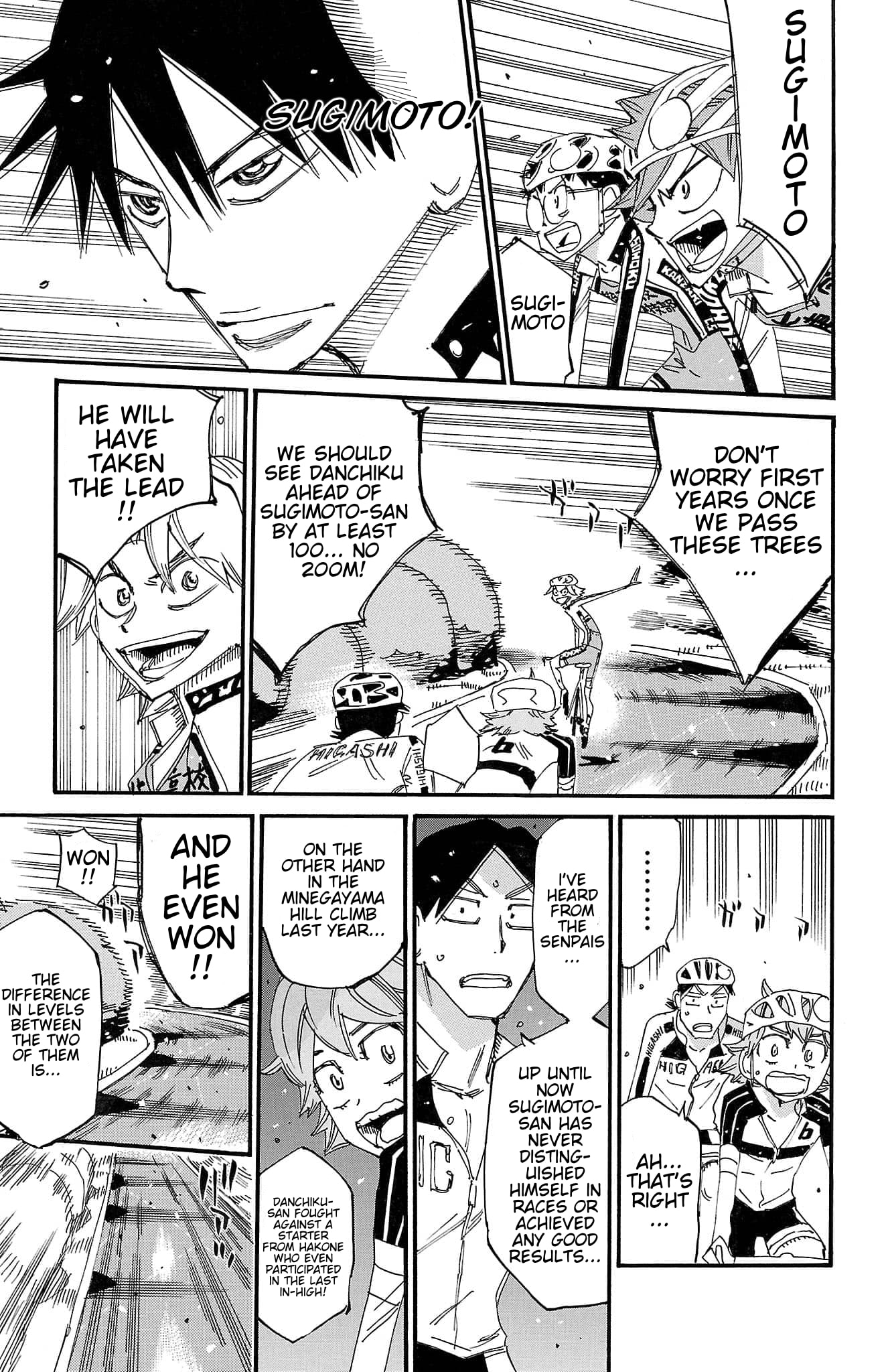 Yowamushi Pedal Chapter 733 page 8 - 