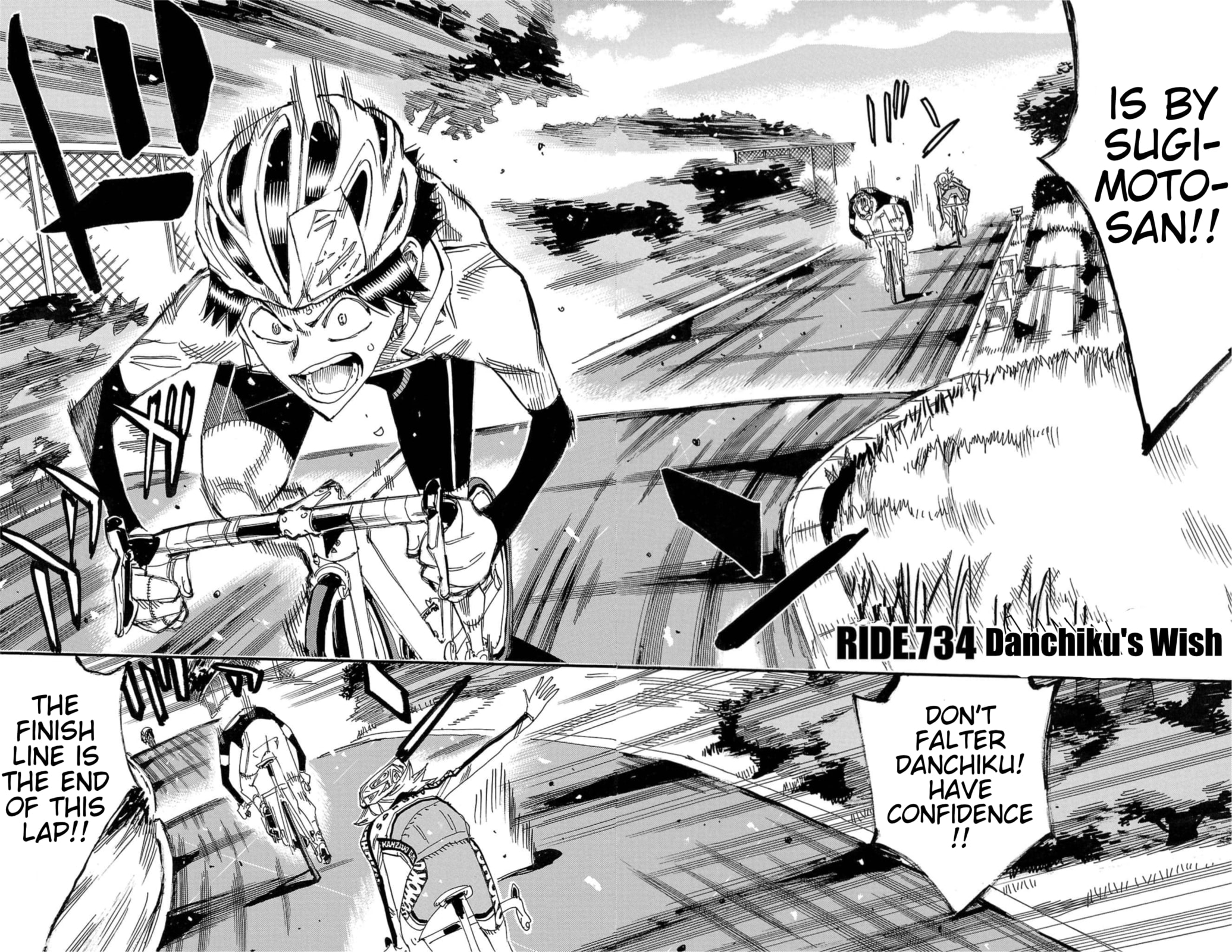 Yowamushi Pedal Chapter 734 page 2 - 