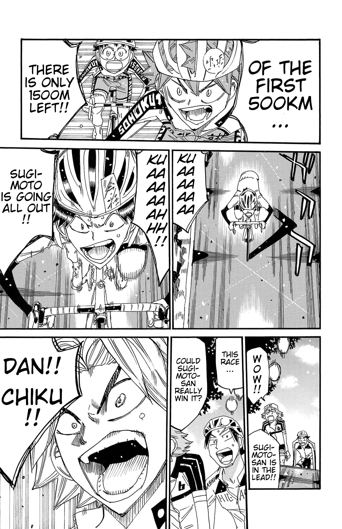 Yowamushi Pedal Chapter 734 page 9 - 