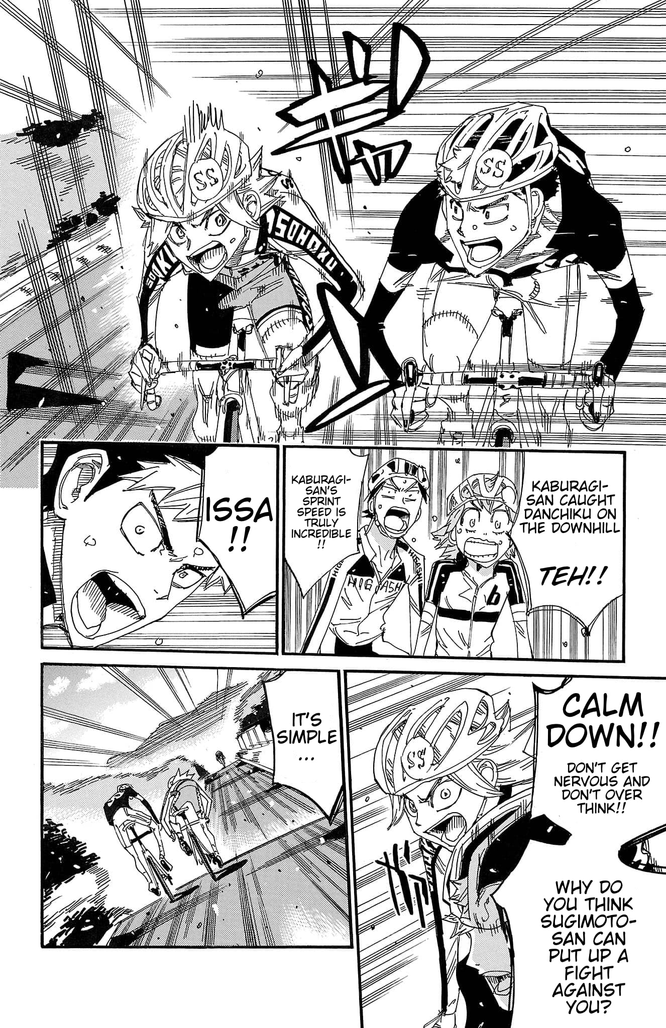 Yowamushi Pedal Chapter 734 page 10 - 