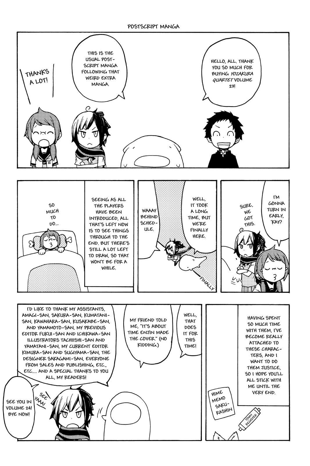 Read Yozakura Quartet chapter 135.5 image 23 on Lezhin