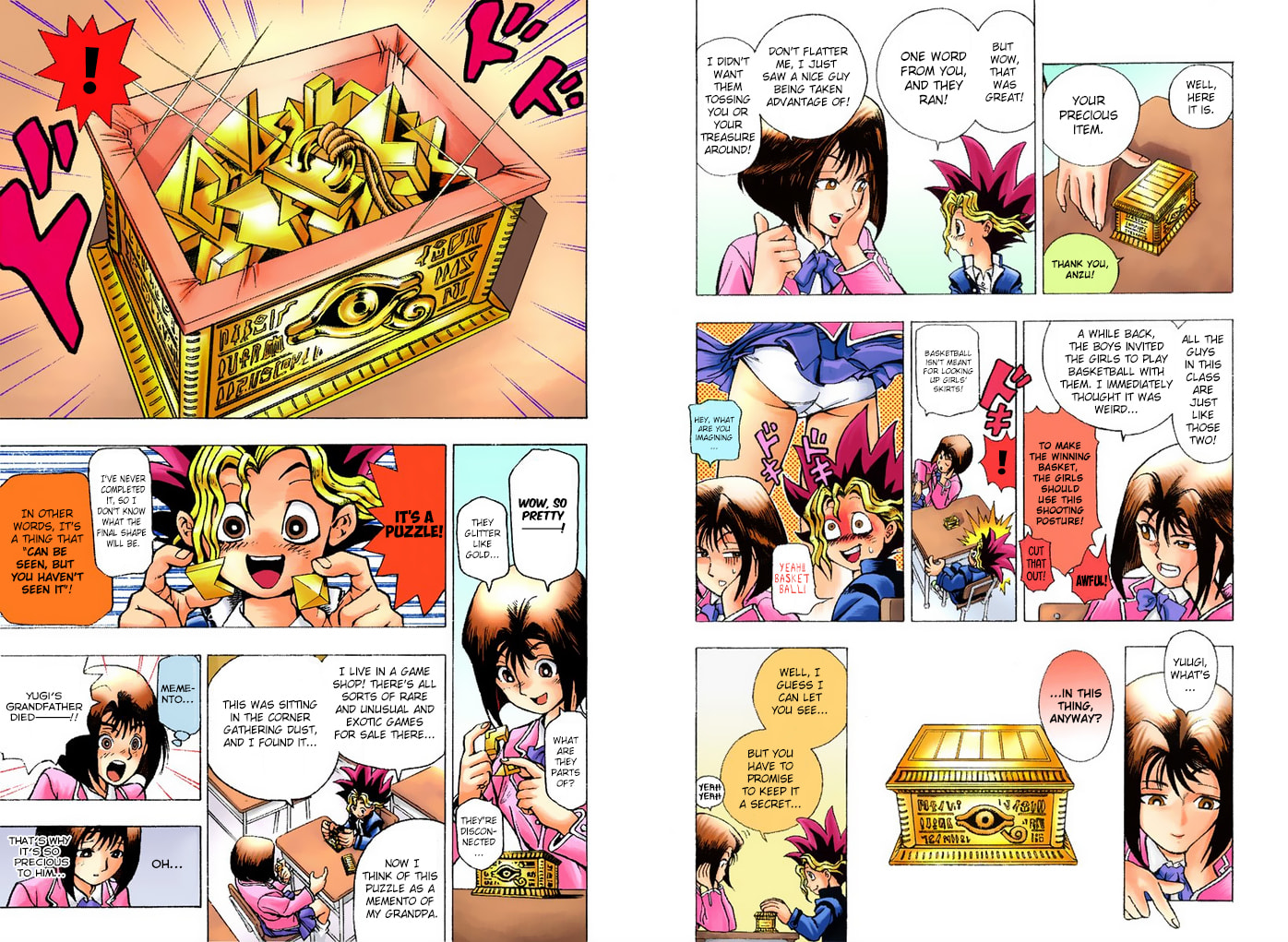Read Yu-Gi-Oh! (Colored) chapter 1.4 image 7 on Lezhin