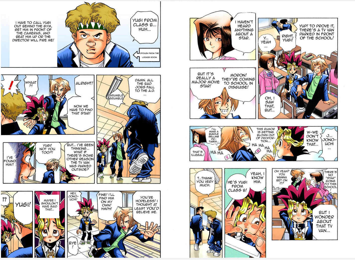 Read Yu-Gi-Oh! (Colored) chapter 2.1 image 1 on Lezhin