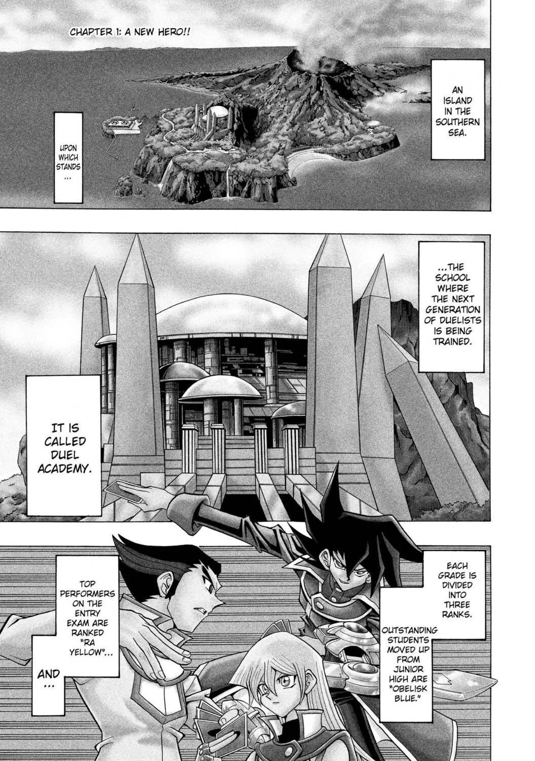 Read Yu-Gi-Oh! GX chapter 1 image 0 on Lezhin