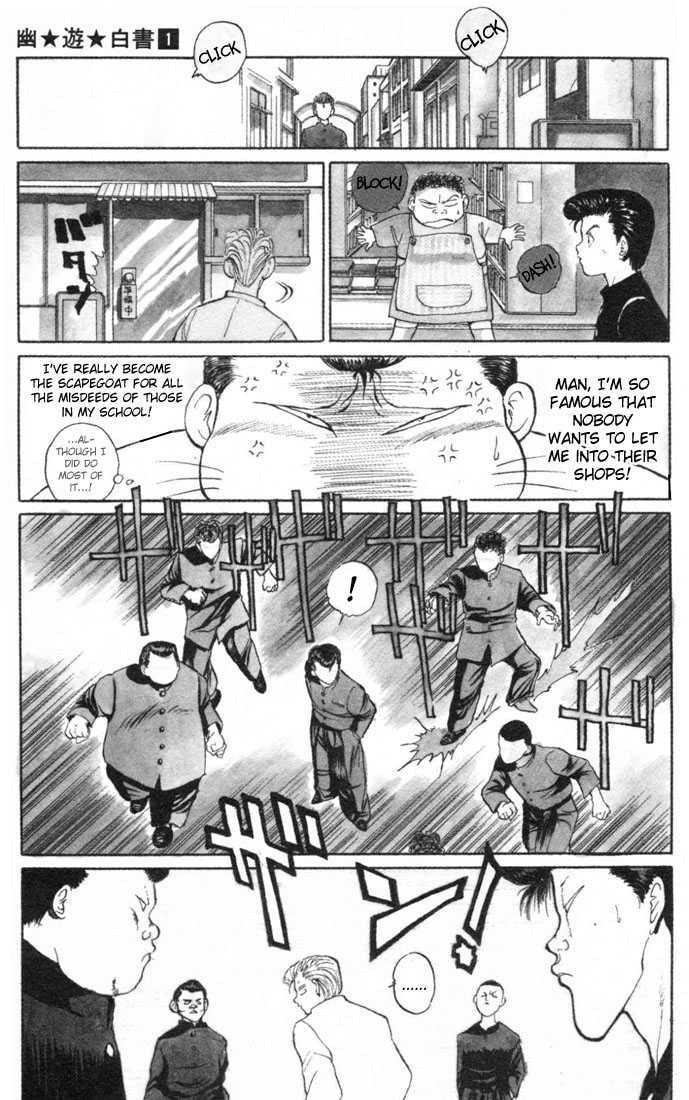Read Yu Yu Hakusho (Colored) chapter 1.1 image 19 on Lezhin