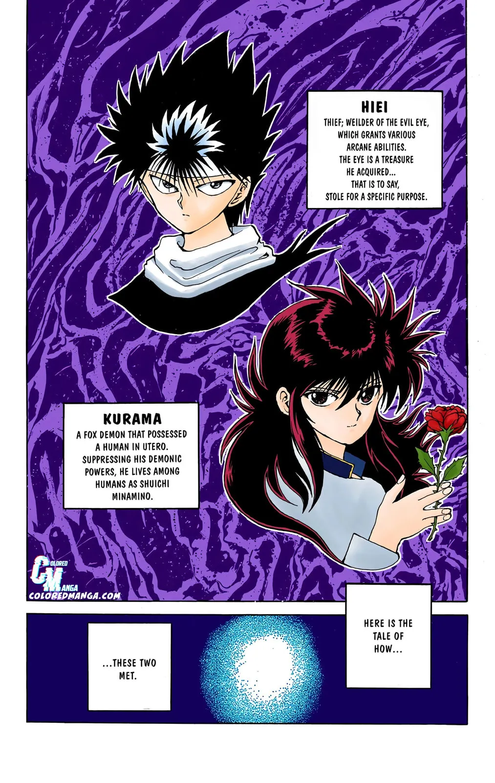 Read Yu Yu Hakusho chapter 0 image 1 on Lezhin