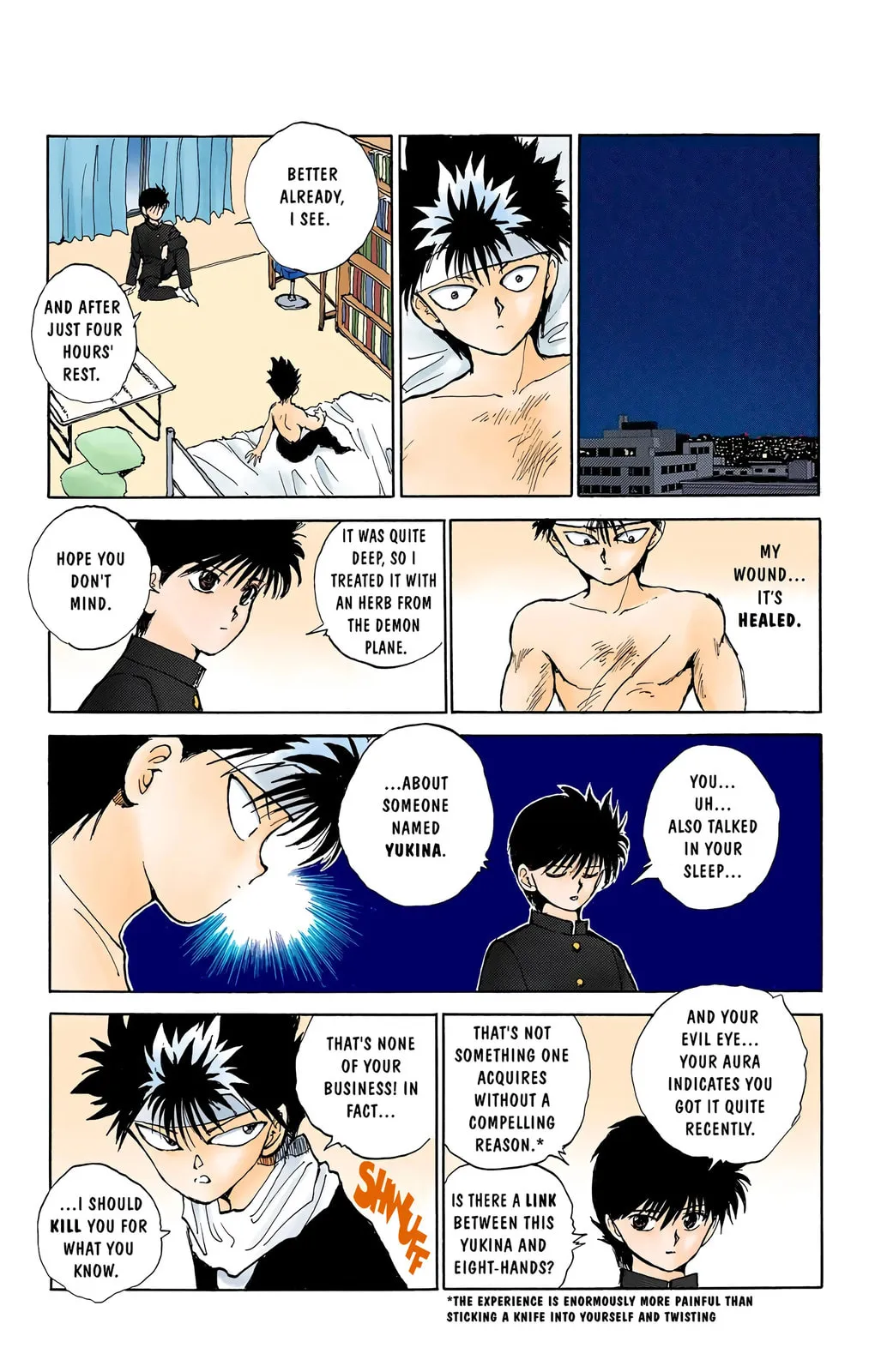 Read Yu Yu Hakusho chapter 0 image 18 on Lezhin