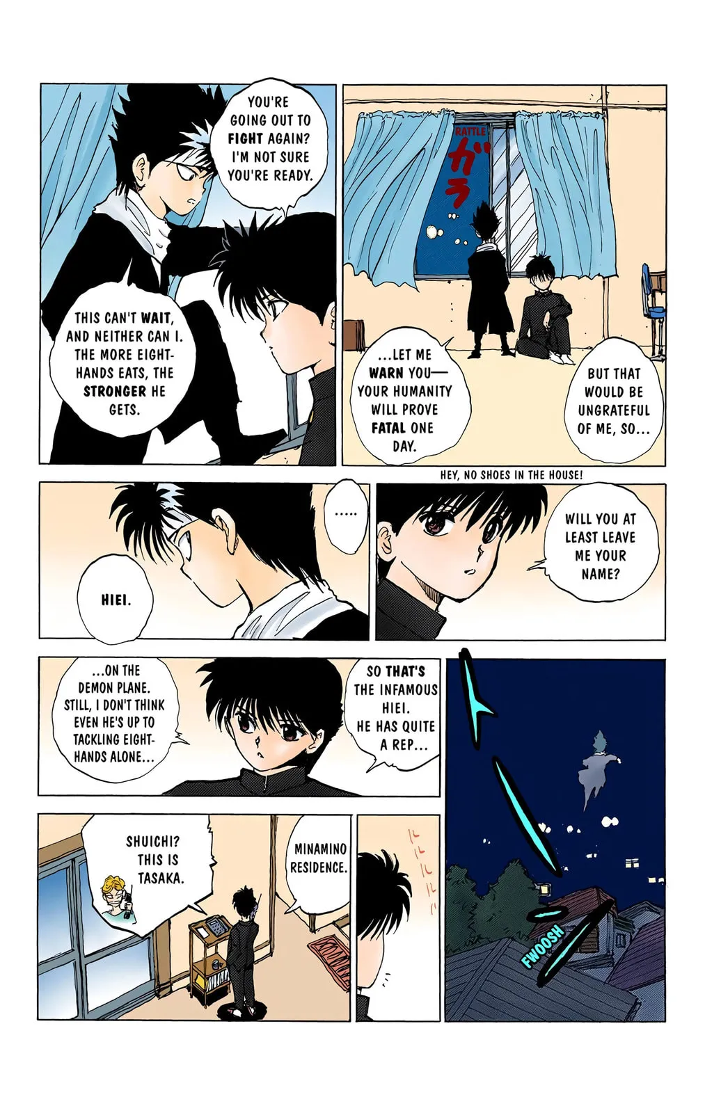 Read Yu Yu Hakusho chapter 0 image 19 on Lezhin