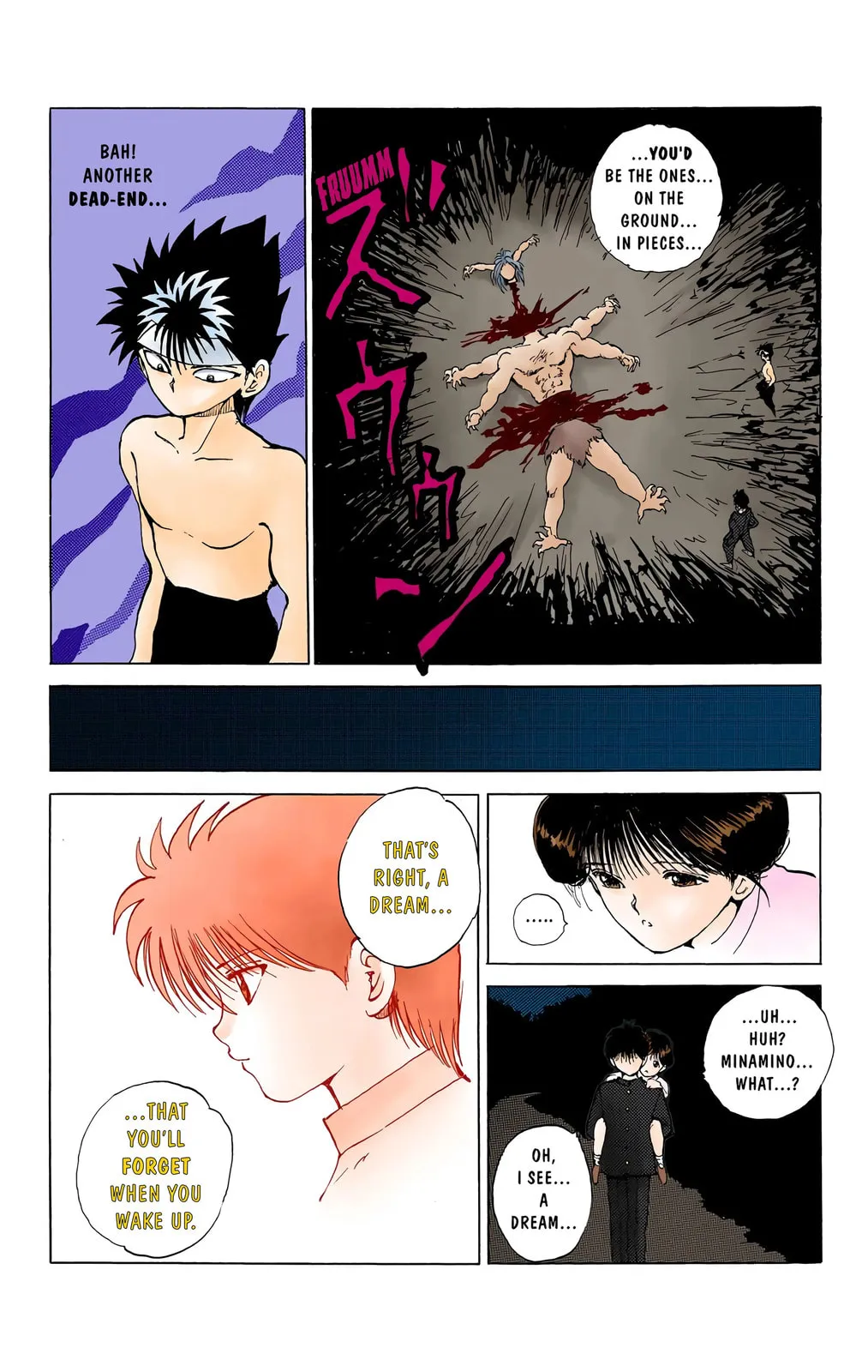 Read Yu Yu Hakusho chapter 0 image 29 on Lezhin