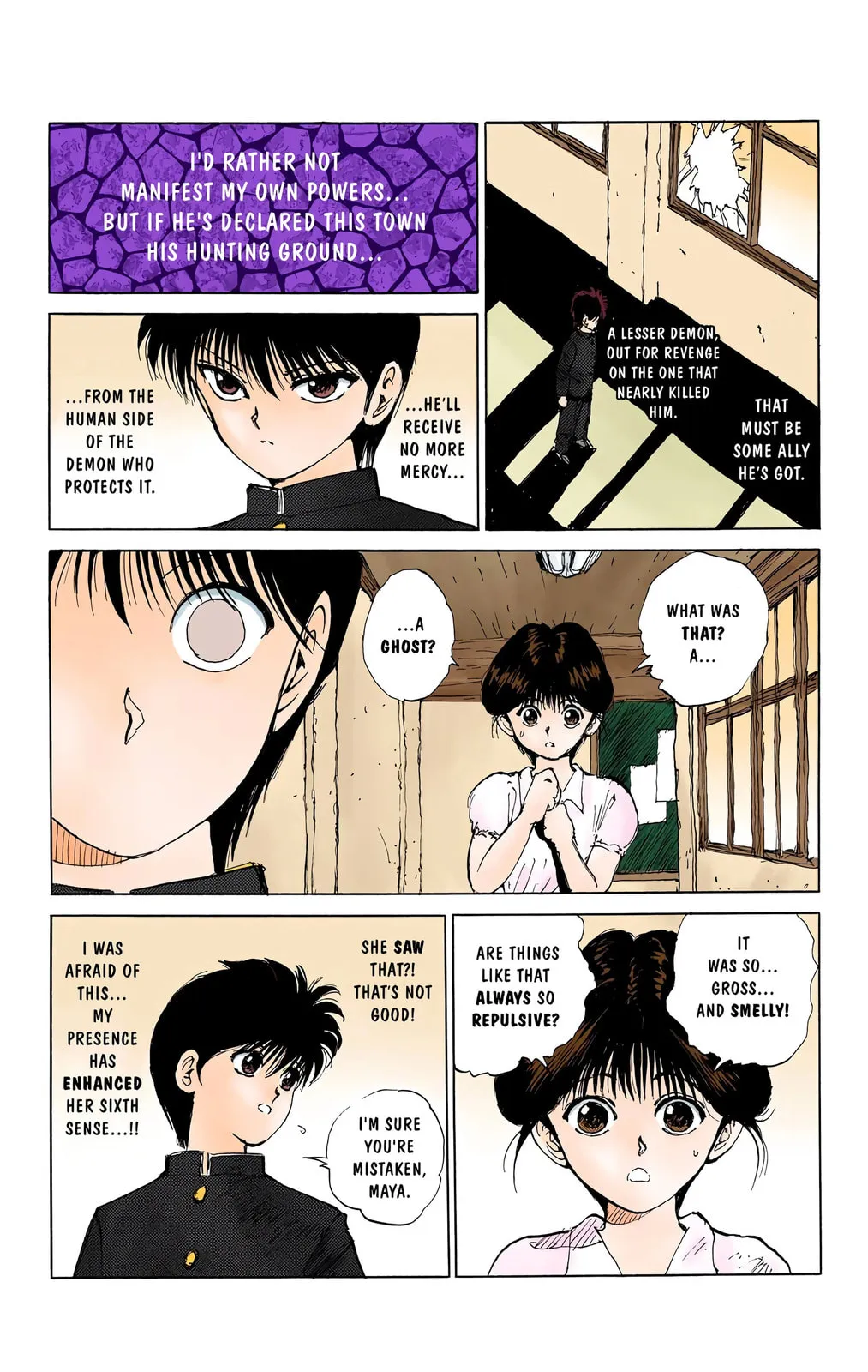 Read Yu Yu Hakusho chapter 0 image 8 on Lezhin