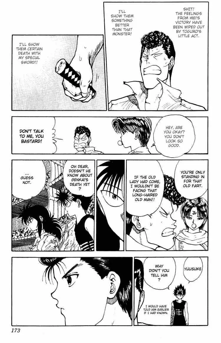 Read Yu Yu Hakusho chapter 100 image 4 on Lezhin