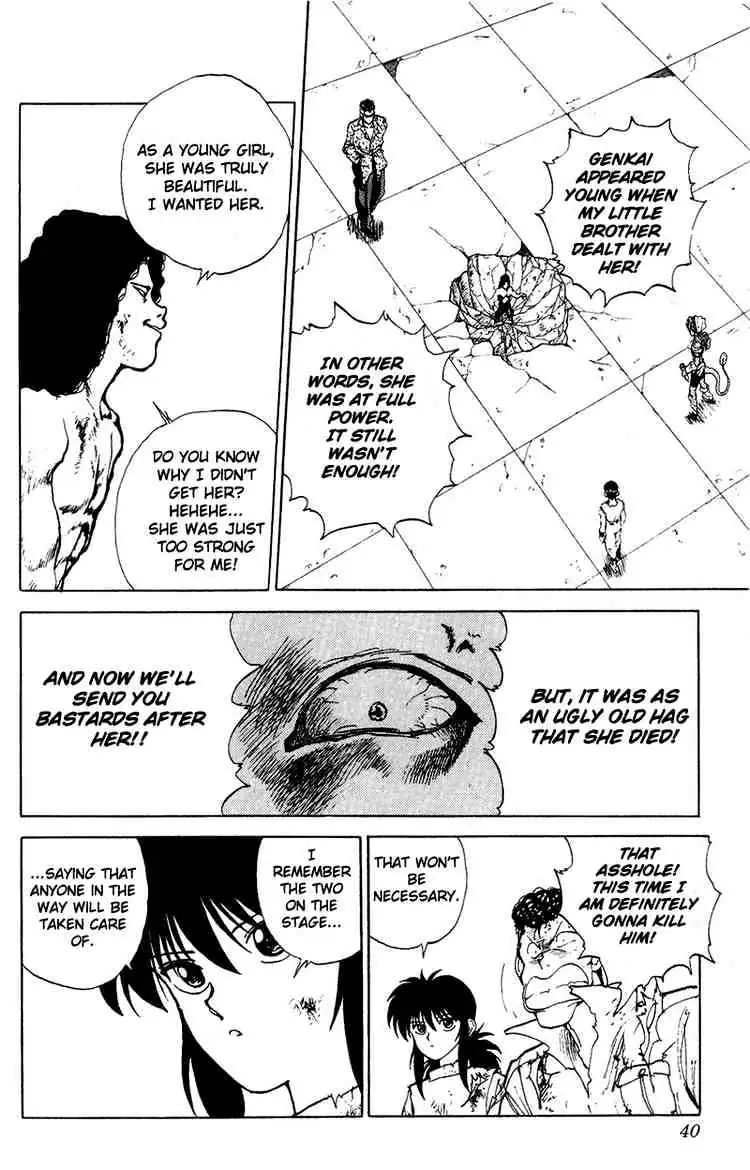 Read Yu Yu Hakusho chapter 102 image 13 on Lezhin