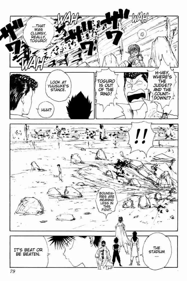 Read Yu Yu Hakusho chapter 104 image 13 on Lezhin