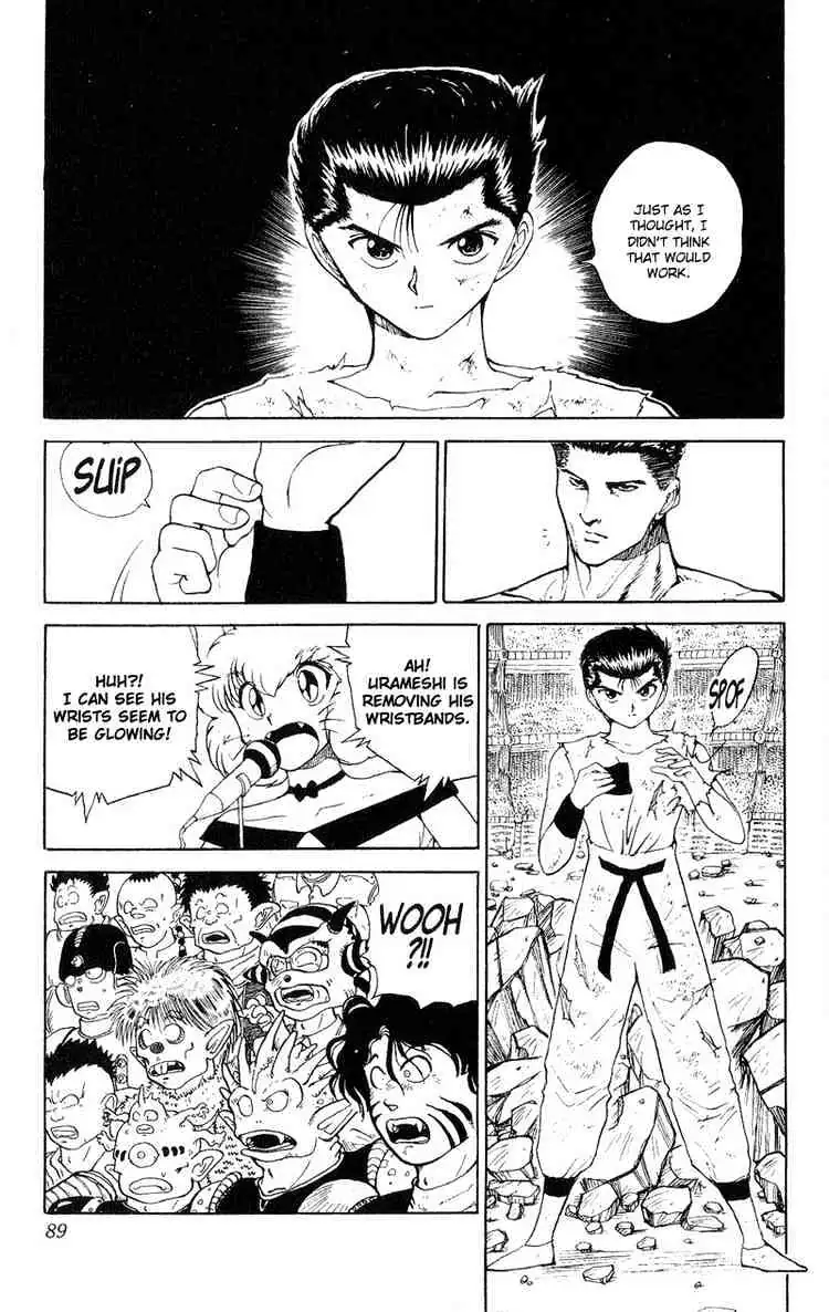 Read Yu Yu Hakusho chapter 105 image 2 on Lezhin