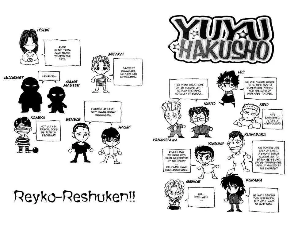 Read Yu Yu Hakusho chapter 128 image 1 on Lezhin