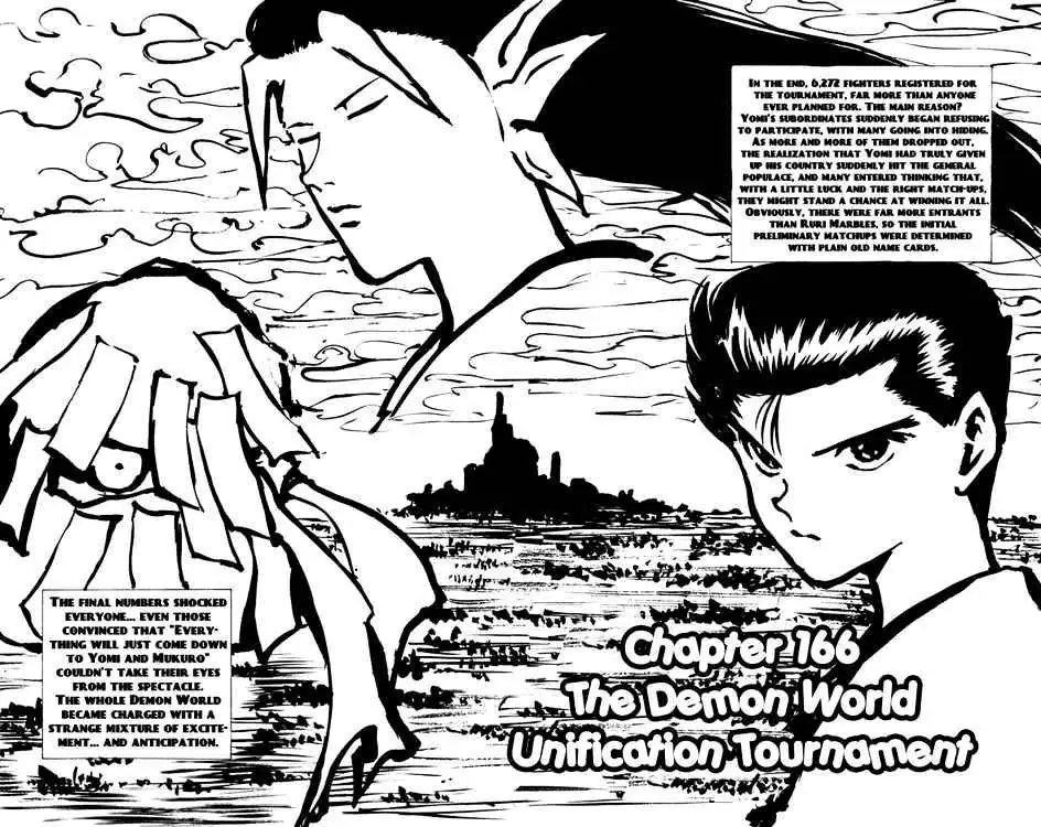 Read Yu Yu Hakusho chapter 166 image 1 on Lezhin