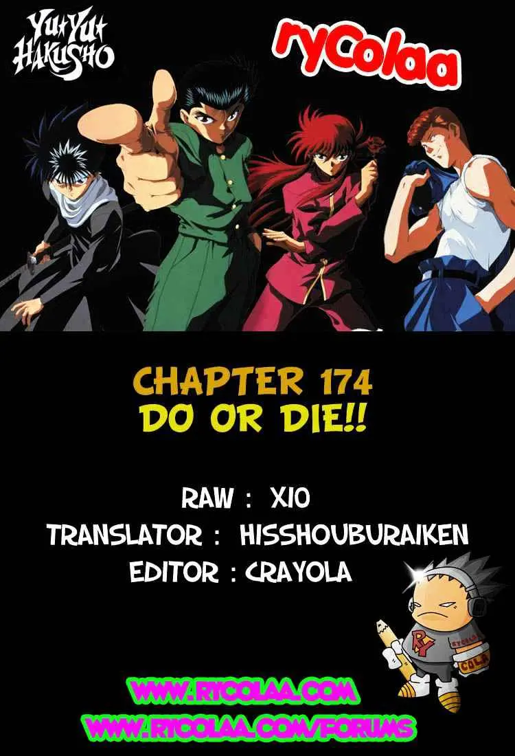 Read Yu Yu Hakusho chapter 174 image 20 on Lezhin