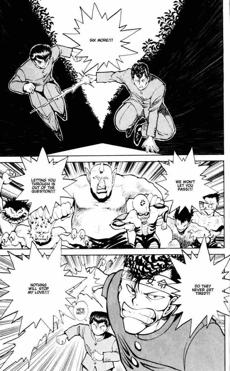 Read Yu Yu Hakusho chapter 47 image 18 on Lezhin