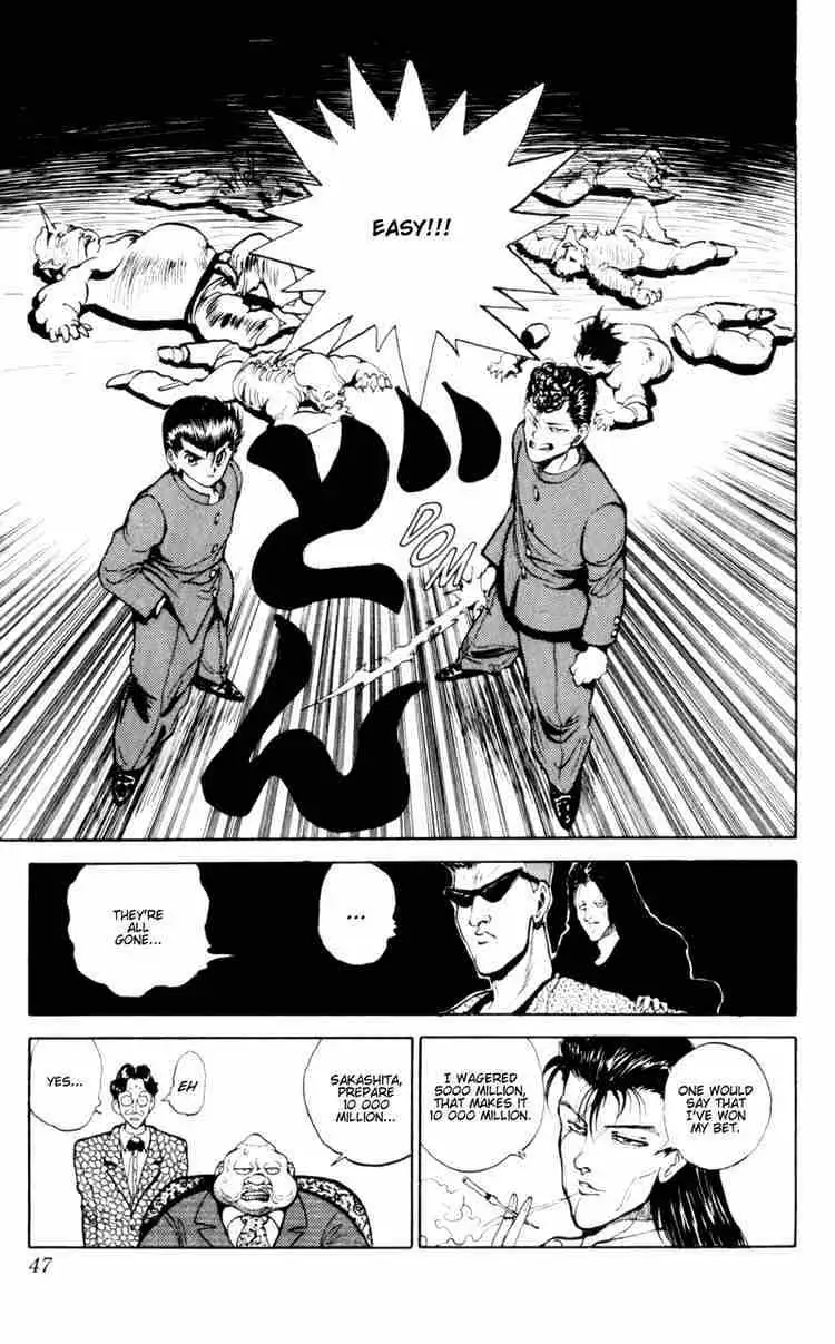 Read Yu Yu Hakusho chapter 47 image 20 on Lezhin