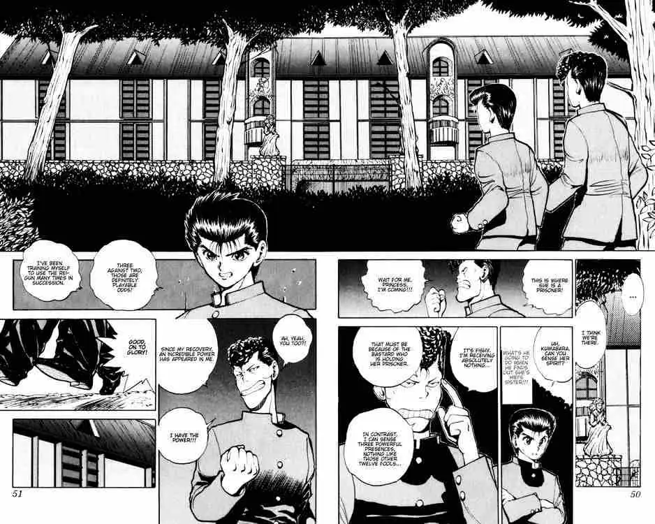 Read Yu Yu Hakusho chapter 48 image 1 on Lezhin