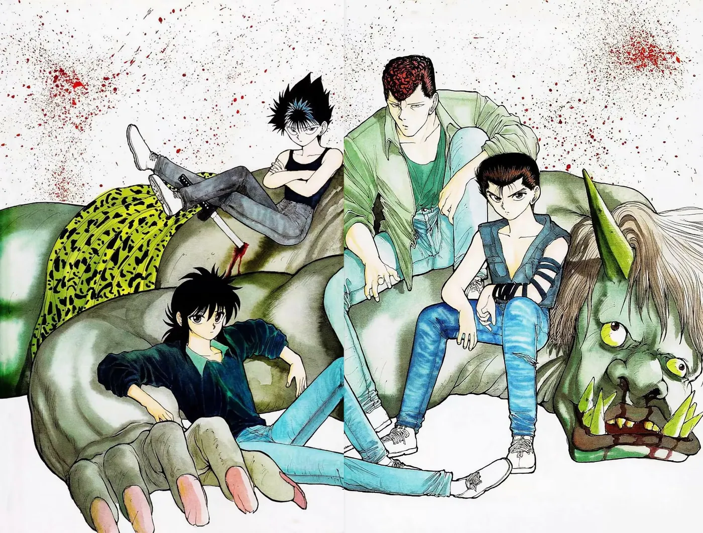 Read Yu Yu Hakusho chapter 51.5 image 66 on Lezhin